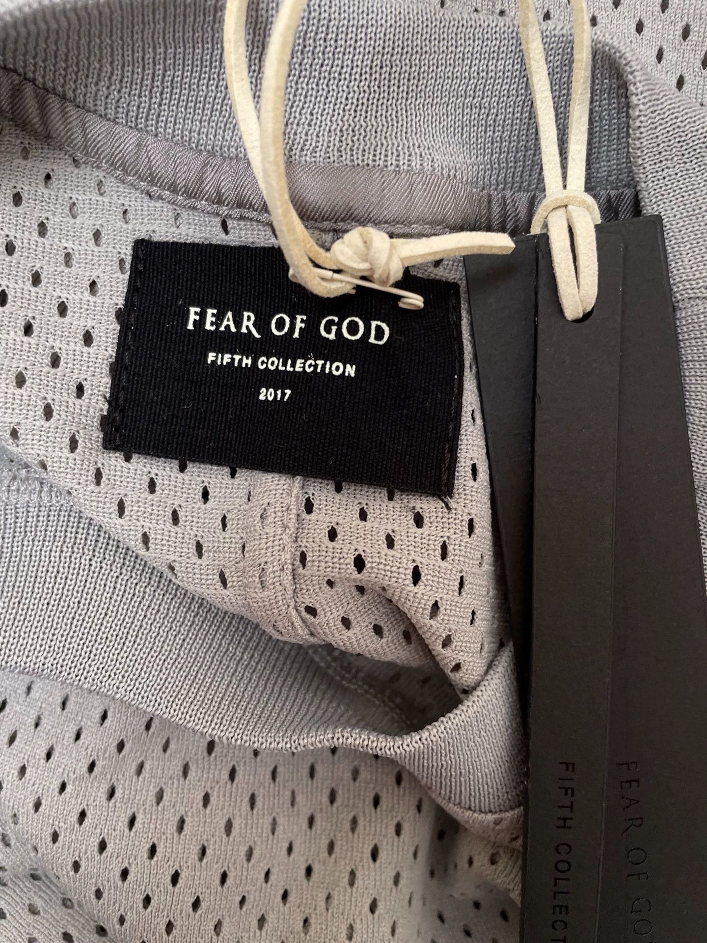 Fear of God Fear Of God 5th Mesh Short Sleeve Gray Gold New M Size US M / EU 48-50 / 2 - 3 Thumbnail