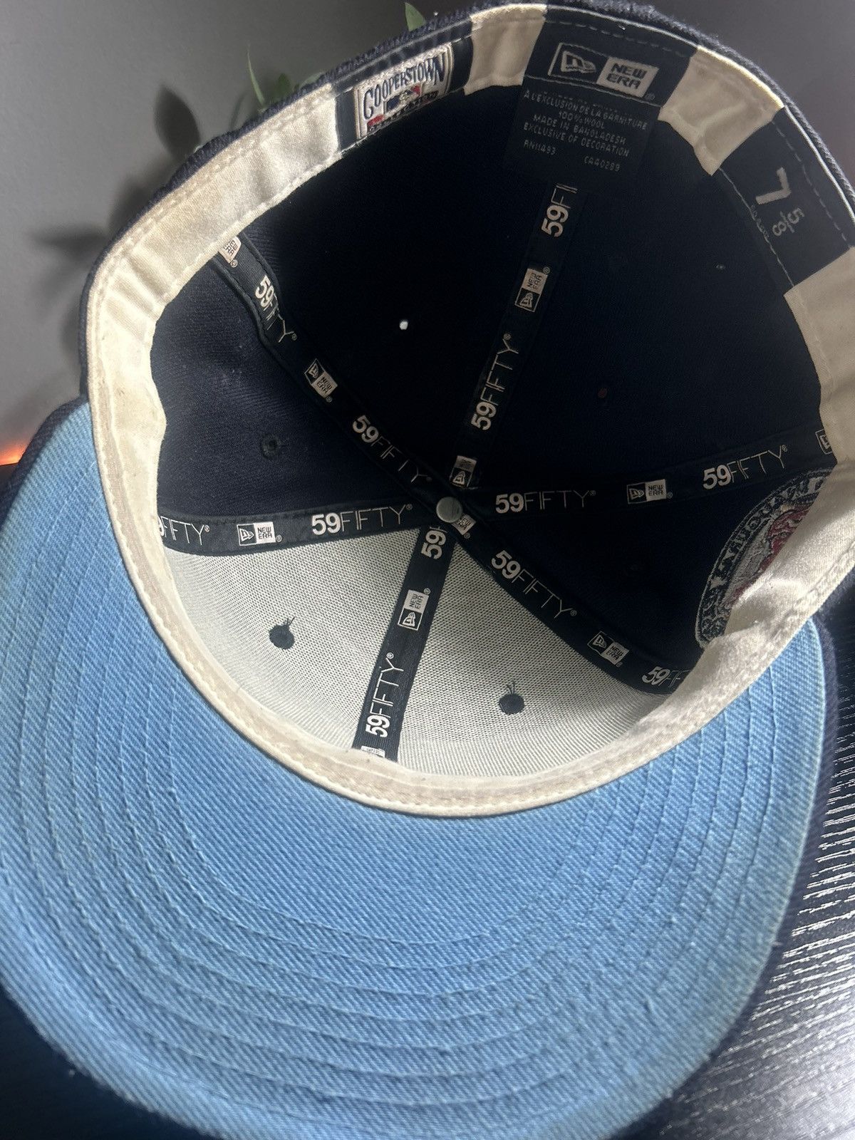 New Era Atlanta Braves “Iceberg 🧊” Fitted Size 7 5/8 Size ONE SIZE - 4 Thumbnail