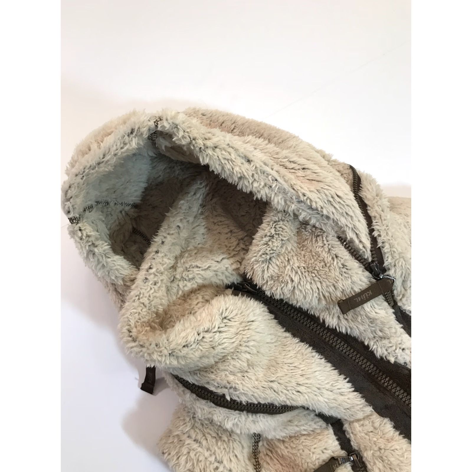 Vintage Kuhl Womens Vest Full Zip Sherpa Flight Stone Beige Outdoor Outdoor Hiking Hooded S Size S / US 4 / IT 40 - 7 Thumbnail