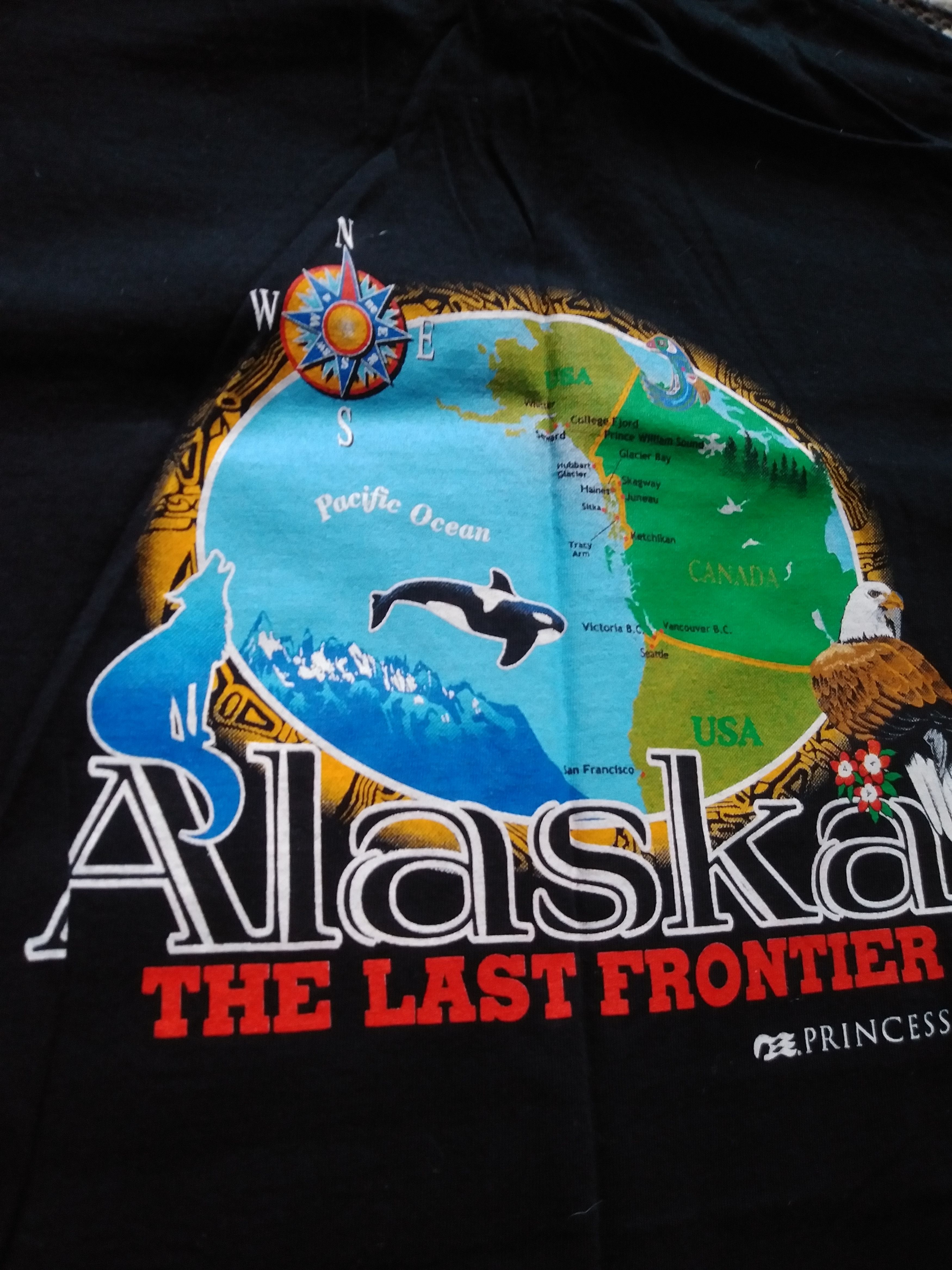 Other Alaska Princess Cruise Lines Tshirt Size US M / EU 48-50 / 2 - 5 Thumbnail