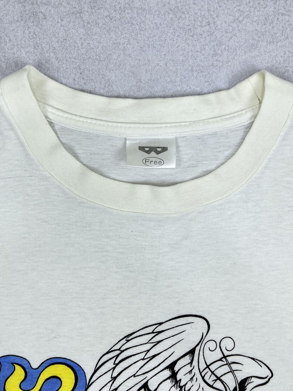 Anime VINTAGE DEVILMAN SILENCE ANIME TEE Size US L / EU 52-54 / 3 - 4 Thumbnail