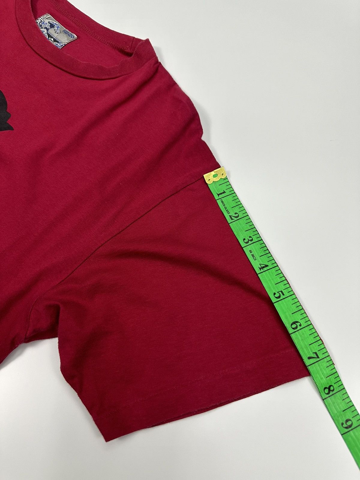 Kenzo × Vintage Vintage Kenzo Logo Crop Shirt A632 Size US M / EU 48-50 / 2 - 6 Thumbnail