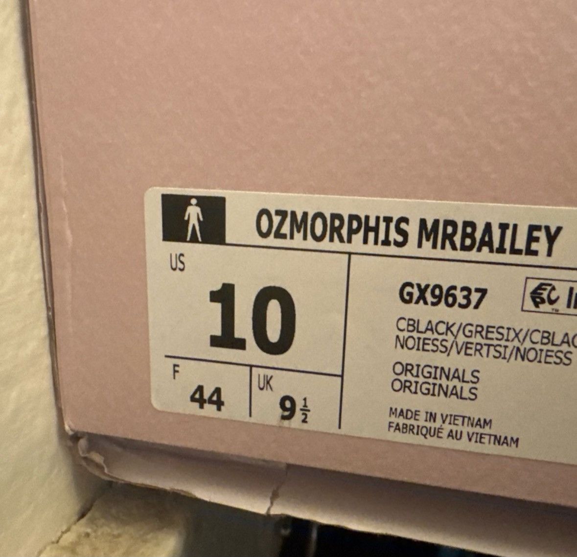Adidas × Designer 🆕 Ozmorphis adidas prototype by Mr Bailey Size US 10 / EU 43 - 9 Thumbnail