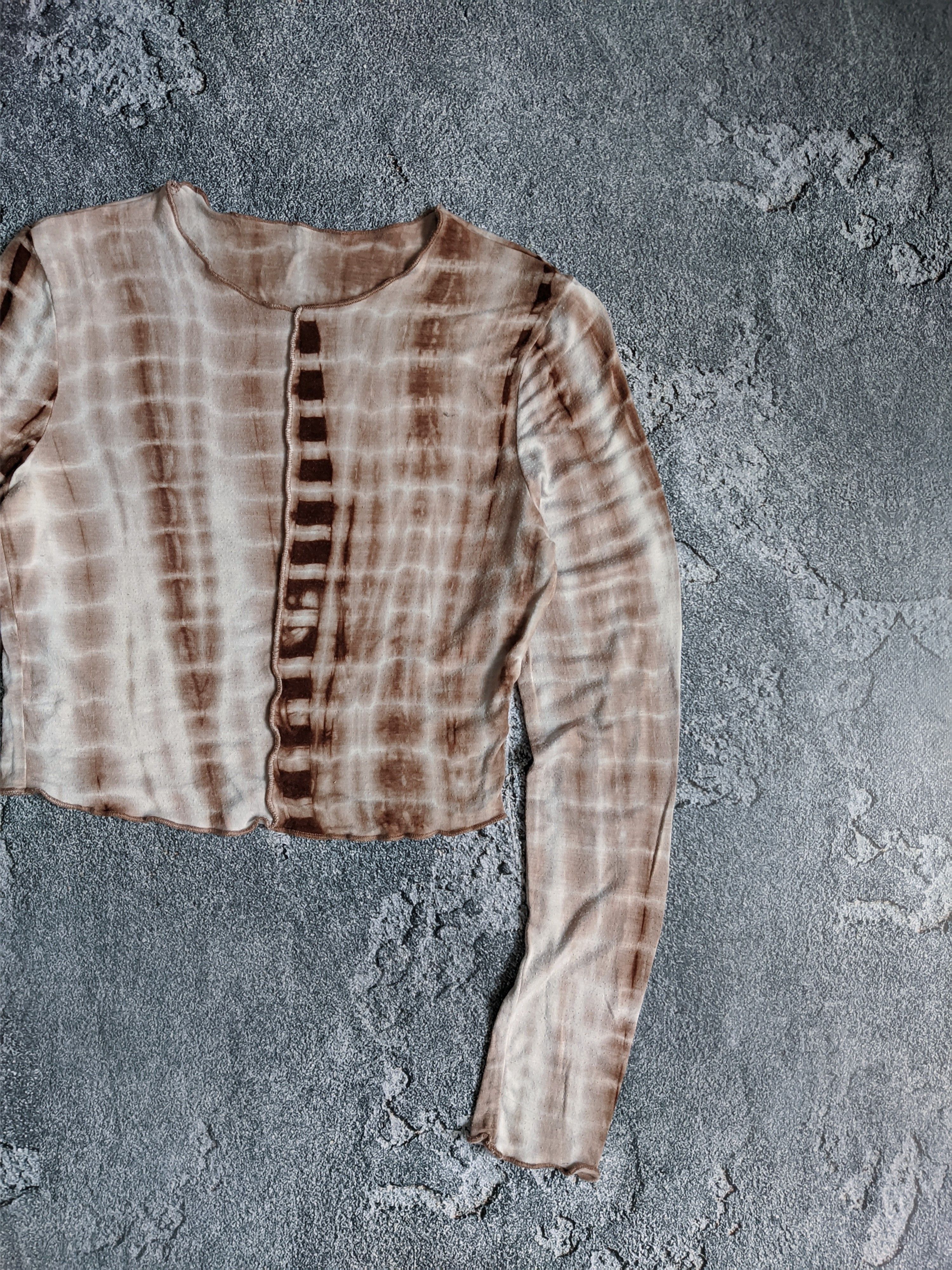 Japanese Brand Vintage long sleeve y2k avant garde printed Size S / US 4 / IT 40 - 3 Thumbnail