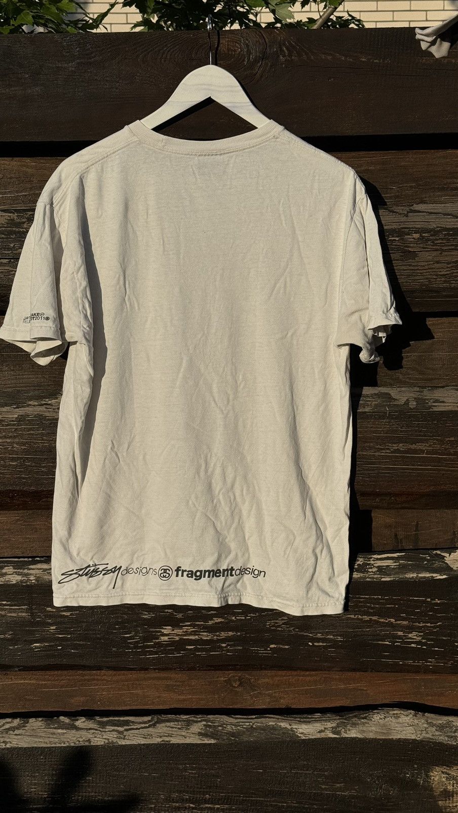Fragment Design × Stussy × Vintage 2011 Stussy X Fragment Design rare tee Size US M / EU 48-50 / 2 - 8 Thumbnail