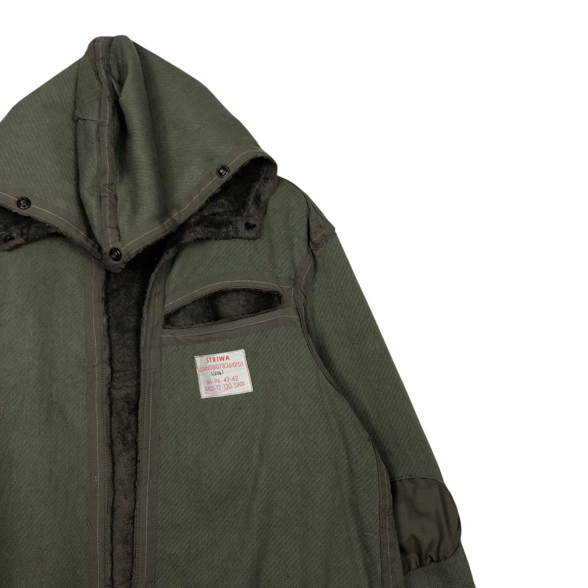 Vintage True Vintage 40s Blanket Military Jacket Germany WWII Striwa Size US M / EU 48-50 / 2 - 7 Thumbnail