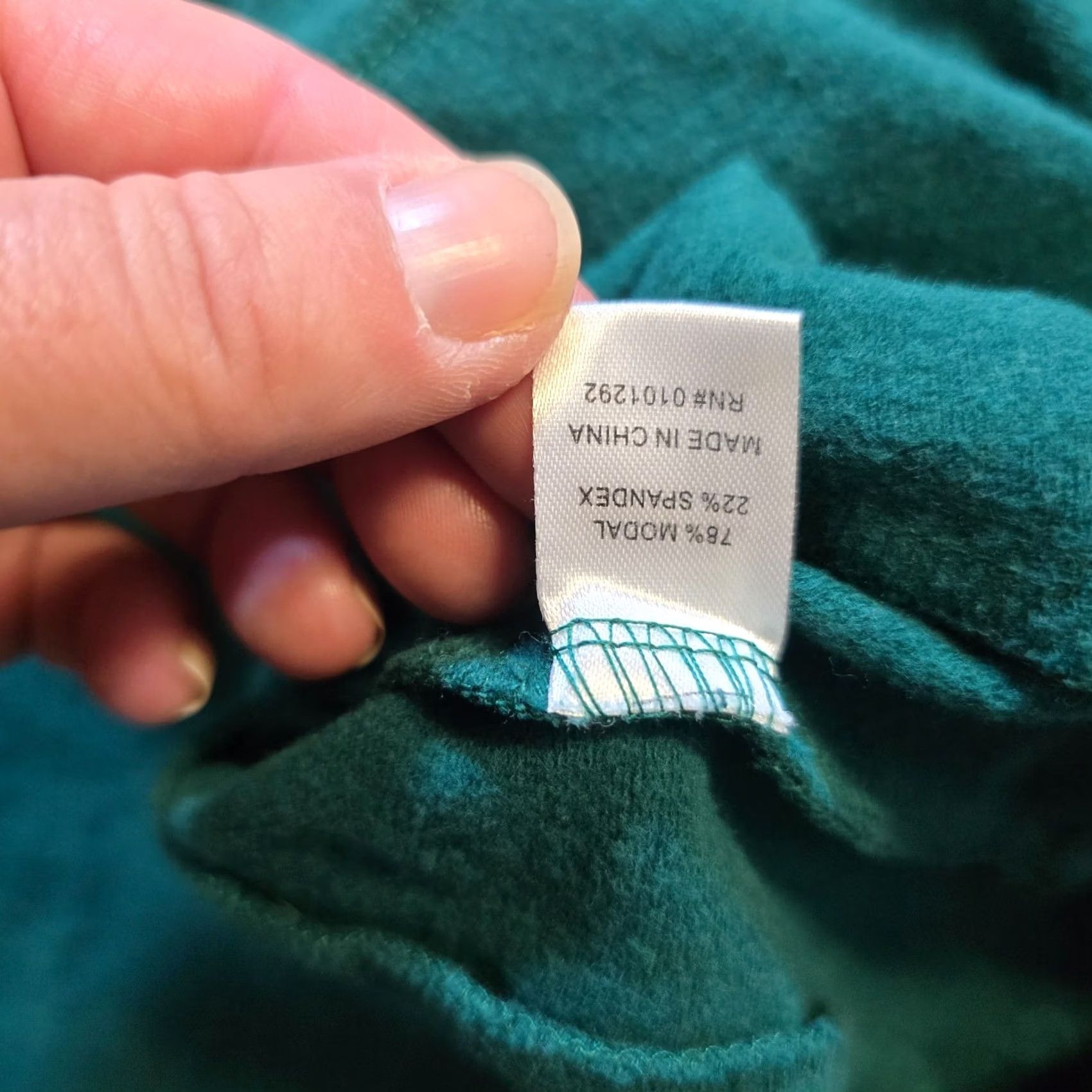 Vintage Lulu B Sweater Womens XL Green Round Neck Pockets Knit Pullover Casual, Office, Workwear, Fall Winter Spring, Regular, Pullover, Cardigan? Size XL / US 12-14 / IT 48-50 - 7 Thumbnail