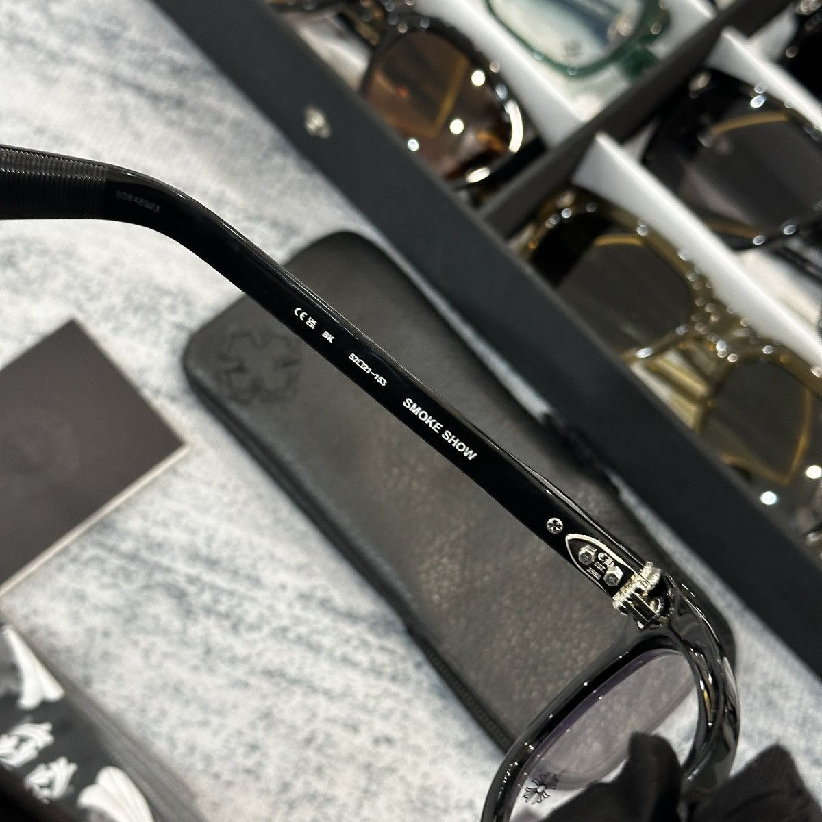 Chrome Hearts CHROME HEARTS SMOKE SHOW EYEGLASSES Size ONE SIZE - 8 Thumbnail