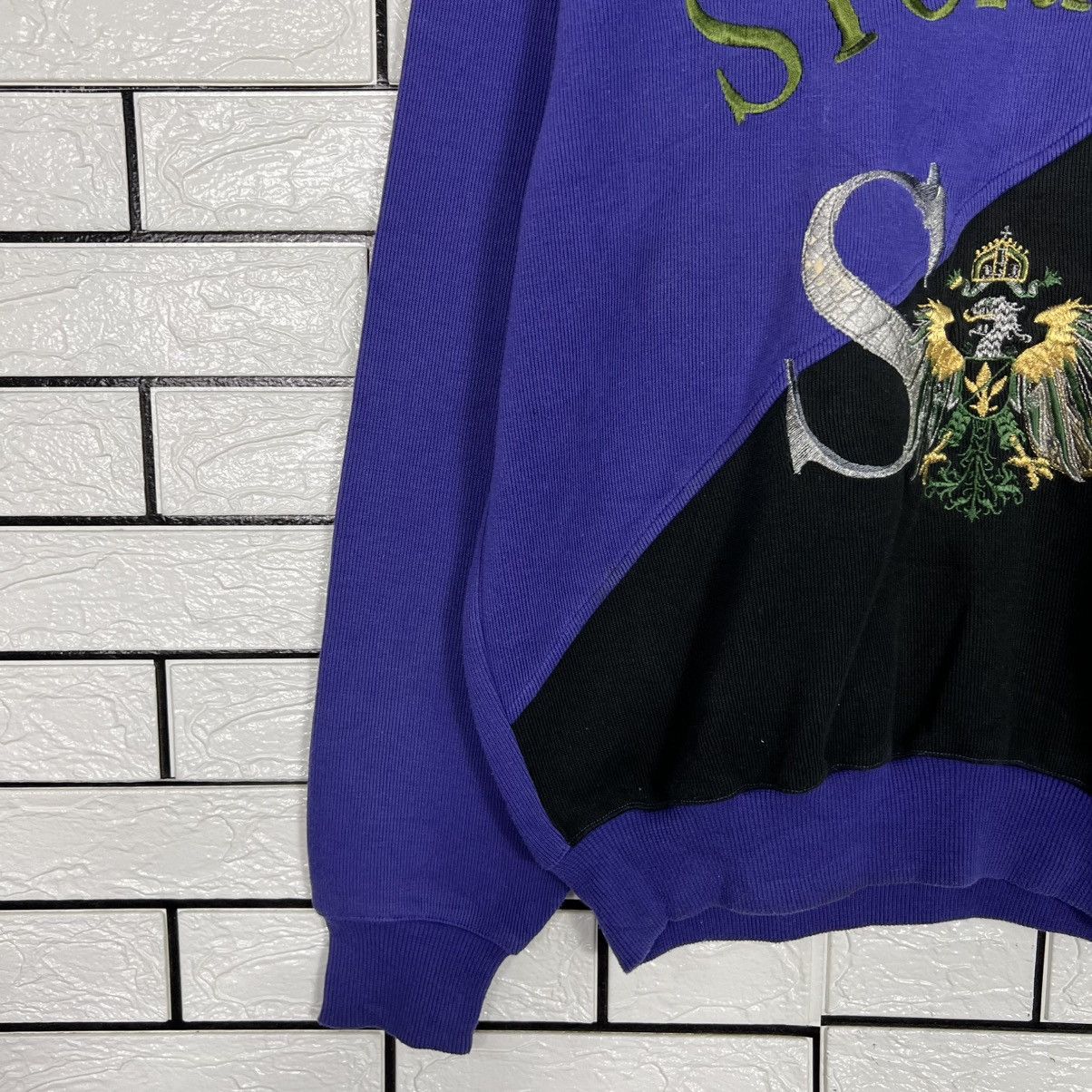 Japanese Brand Vintage Embroidered Big Logo Crewneck Sweatshirt #4176-C191 Size US M / EU 48-50 / 2 - 6 Thumbnail