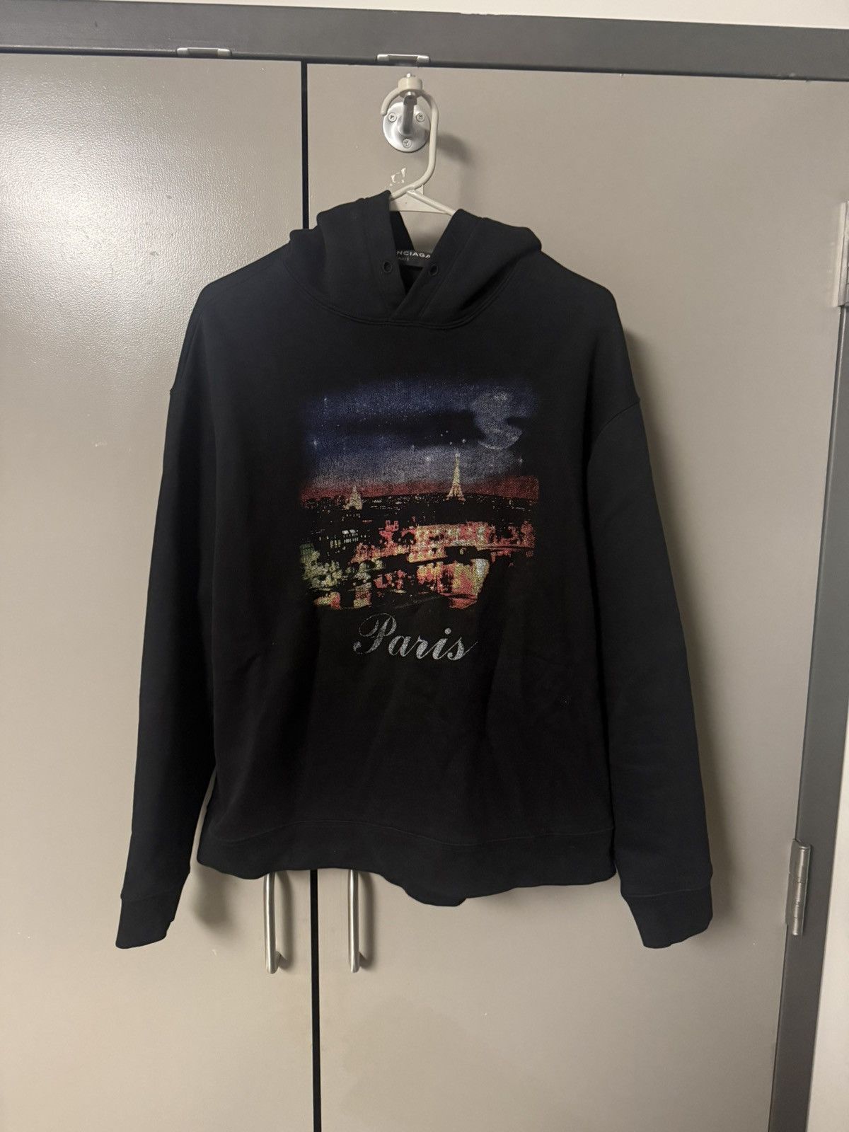 Balenciaga Balenciaga Paris Hoodie Size US M / EU 48-50 / 2 - 1 Thumbnail