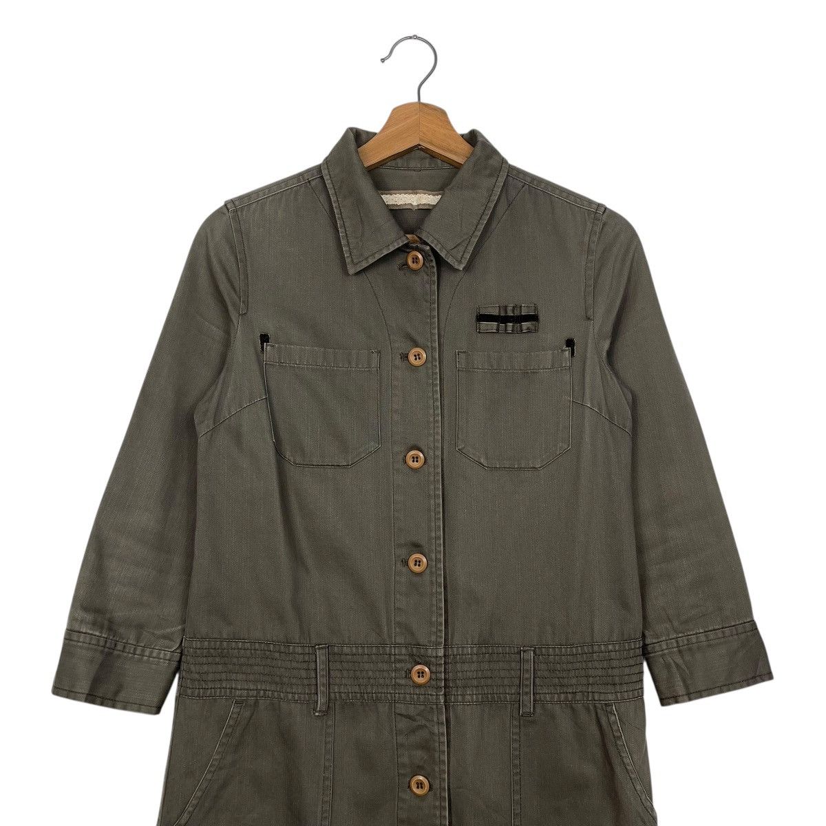 SHIPS Ships Japan Long Coat Military Coat Jacket Size US S / EU 44-46 / 1 - 2 Thumbnail