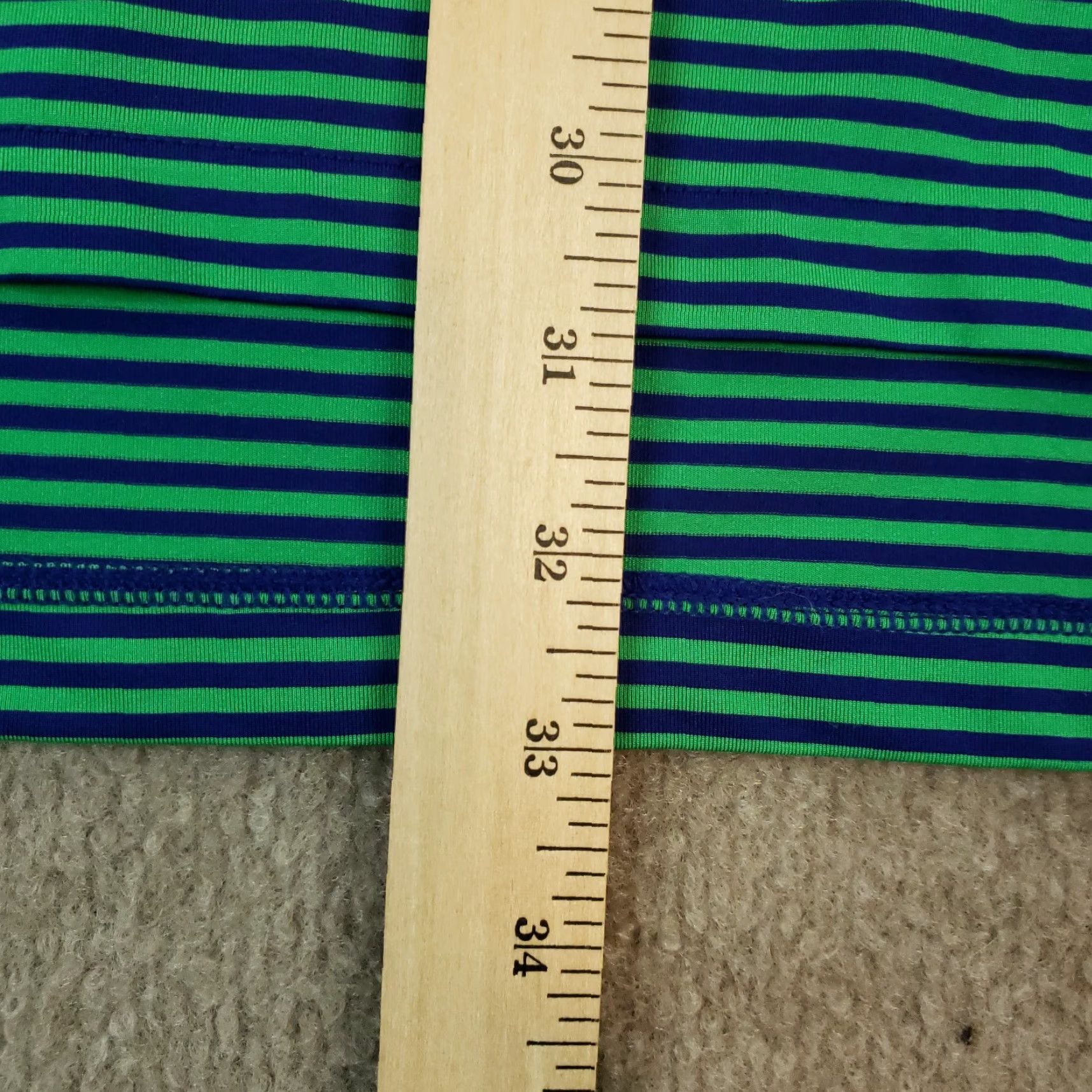Ralph Lauren Polo Shirt Mens Large Blue Green Striped Short Sleeve Ralph Lauren RLX Size US L / EU 52-54 / 3 - 3 Thumbnail