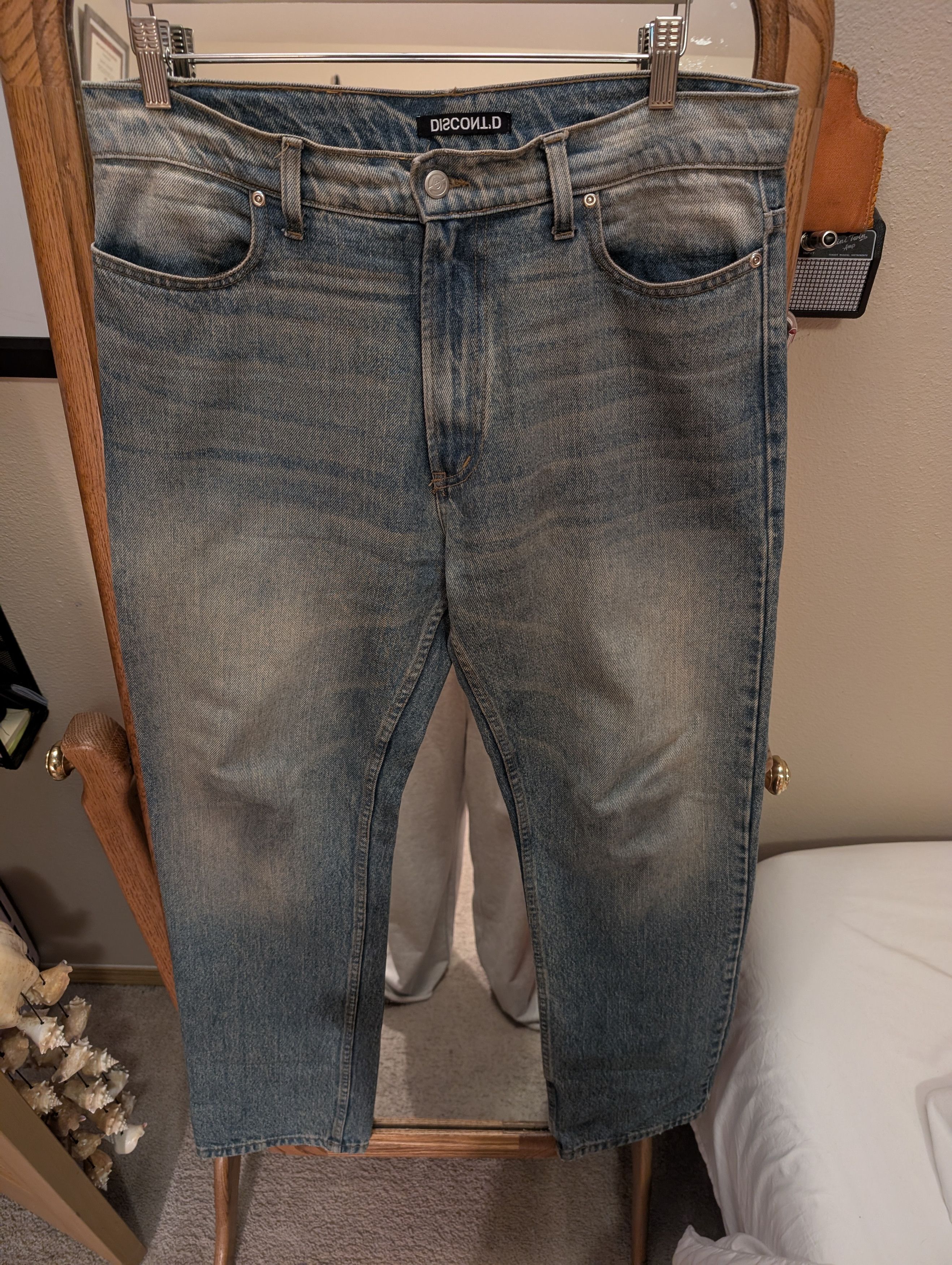 basketcase gallery Discontd Straight Desert Wash Denim Size US 34 / EU 50 - 5 Thumbnail