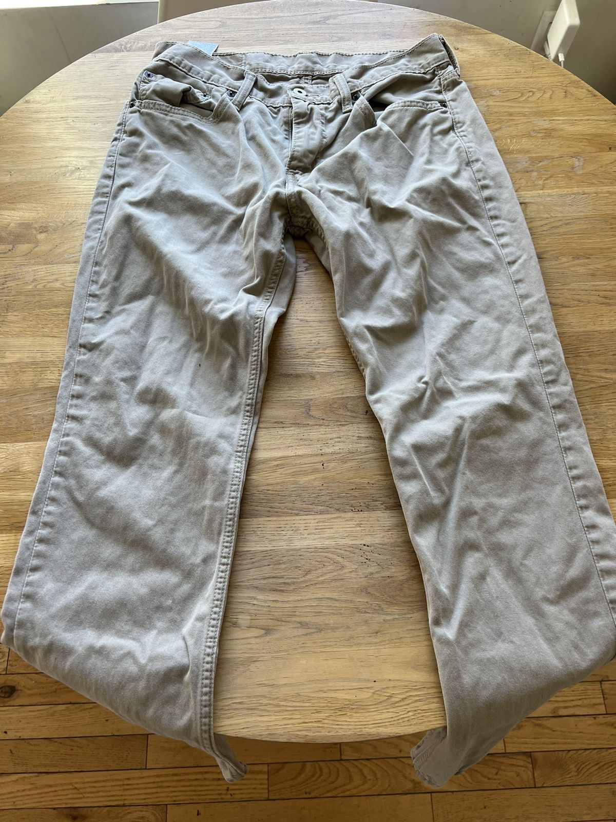 Levi's Levis 511 Faded Khaki Size US 32 / EU 48 - 2 Thumbnail