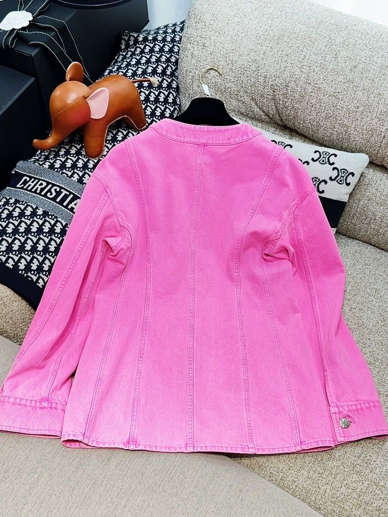 Chanel Chanel 21S spring and summer rose pink camellia four-pocke Size XS / US 0-2 / IT 36-38 - 3 Thumbnail