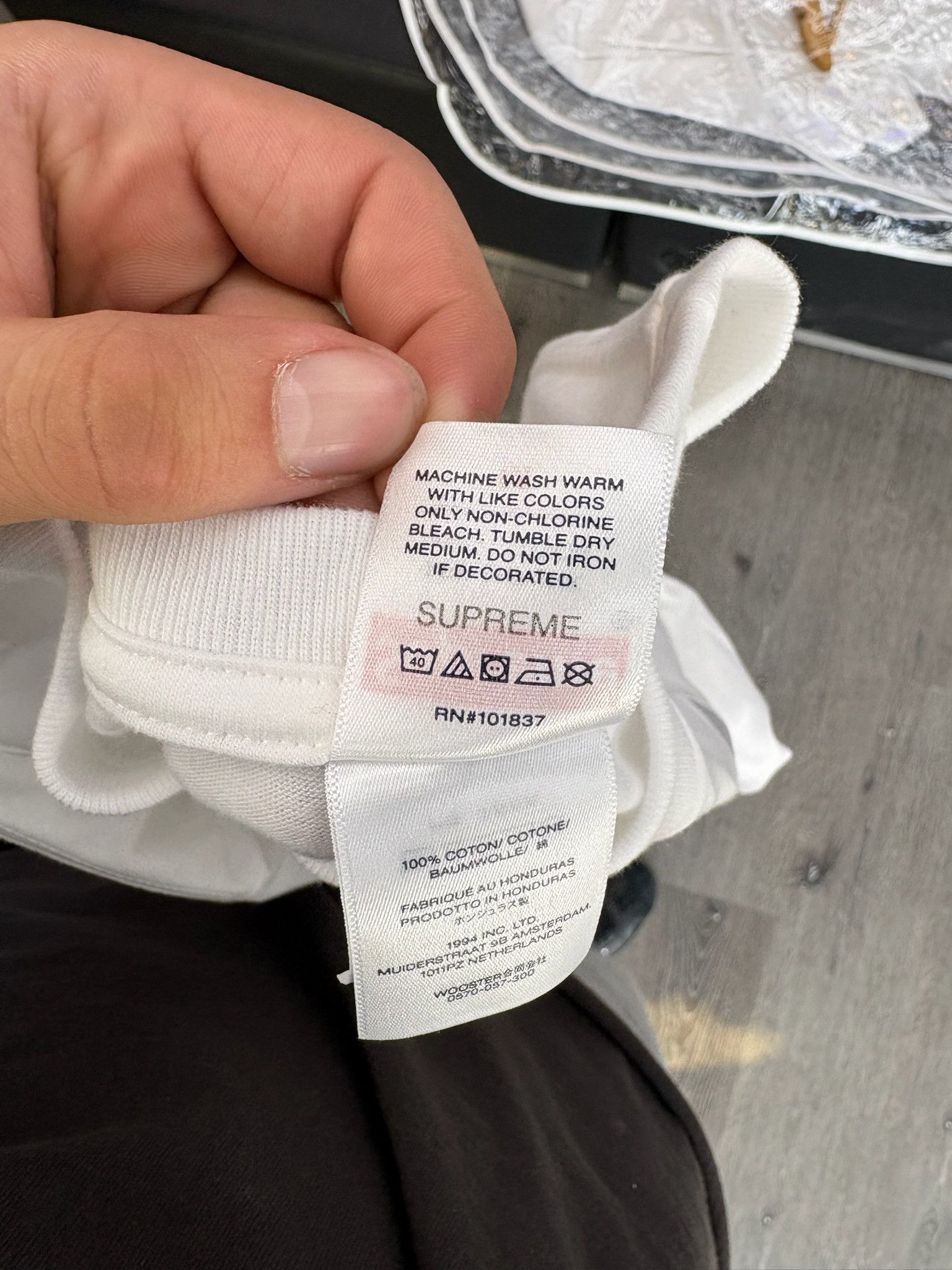 Supreme Supreme "Playboi Carti" Tee (White) Size US M / EU 48-50 / 2 - 4 Thumbnail