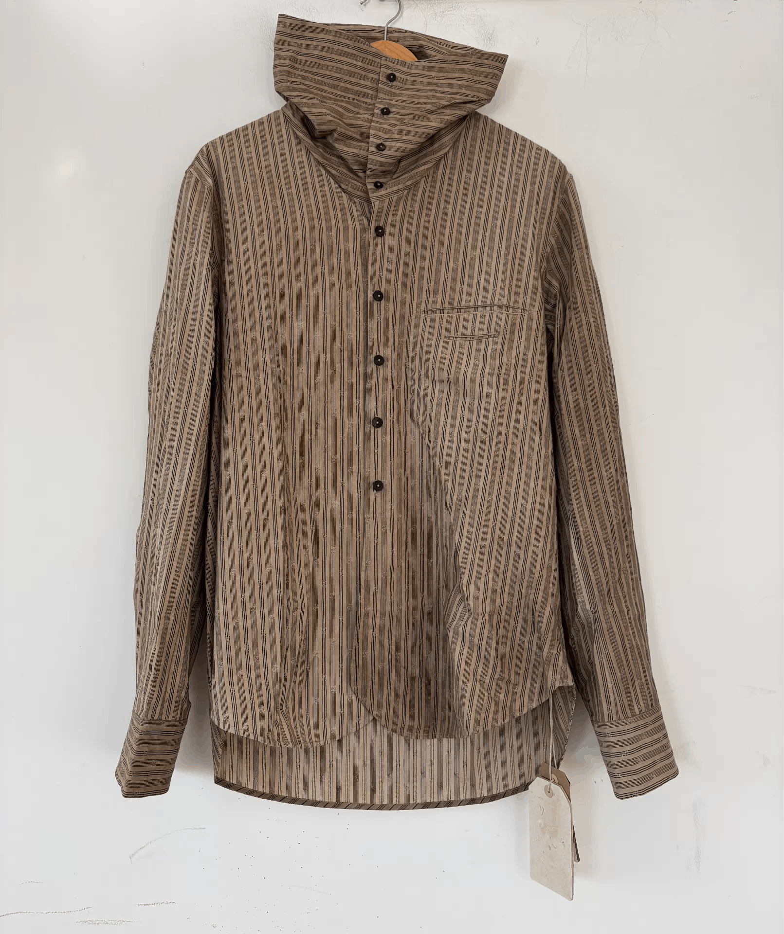 Ziggy Chen Ziggy Chen 25AW Men's Striped Turtleneck Shirt Ｑ21 Size US S / EU 44-46 / 1 - 1 Thumbnail