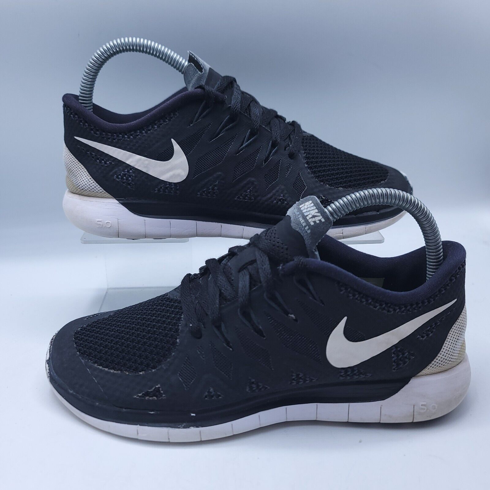 Nike Nike Free 5.0 Athletic Shoe Womens Size 7.5 642199-001 Black Size US 7.5 / IT 37.5 - 5 Thumbnail