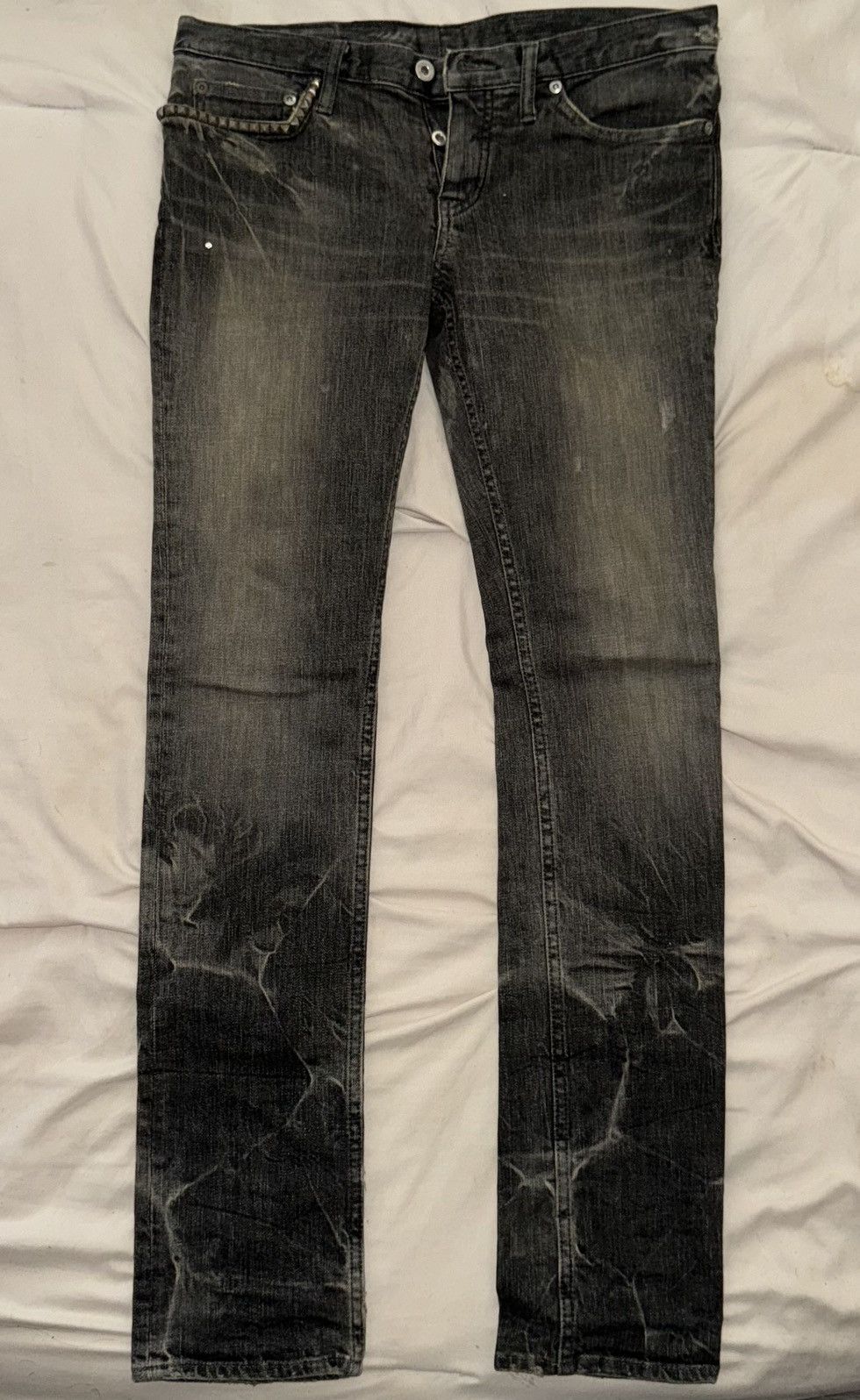 Hysteric Glamour × Vintage Hysteric Glamour Vintage Grey Jeans Japan Denim Size 29" - 1 Thumbnail