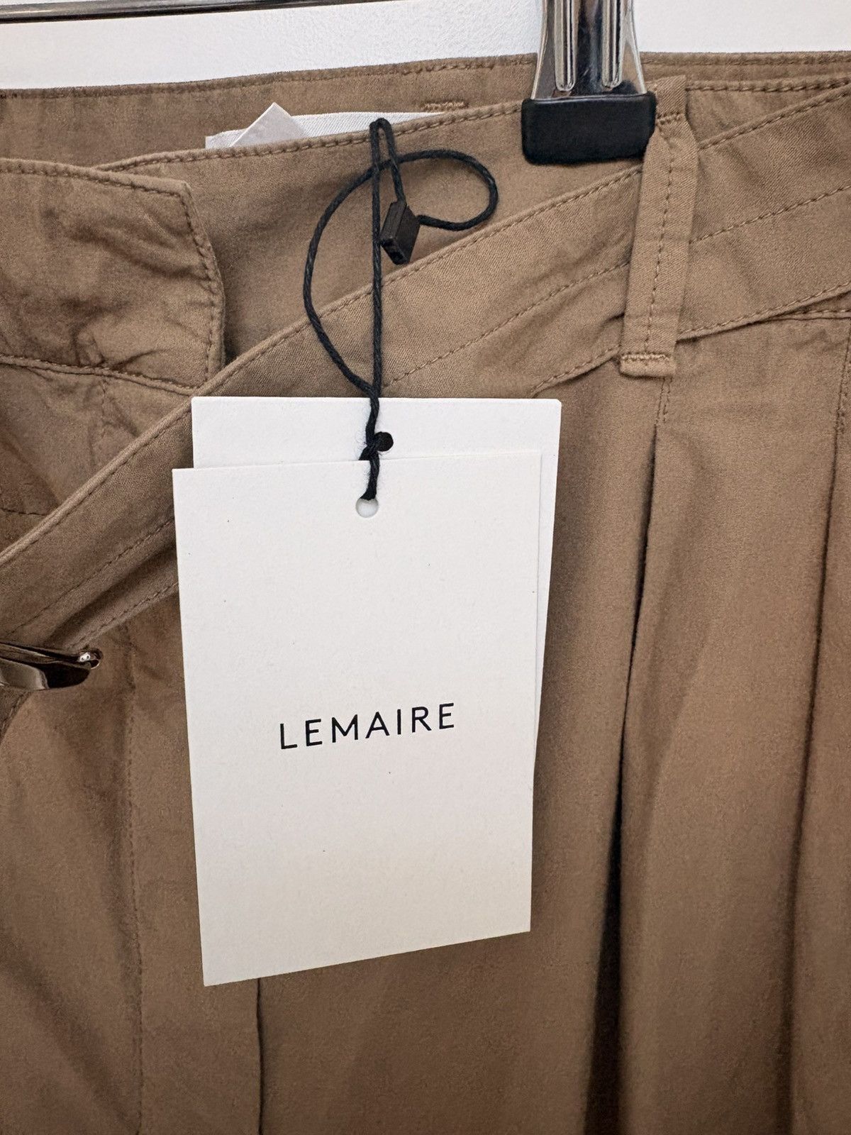 Lemaire lemaire High-Waisted Buckled Ankles Trousers Size 26" / US 2 / IT 38 - 9 Thumbnail