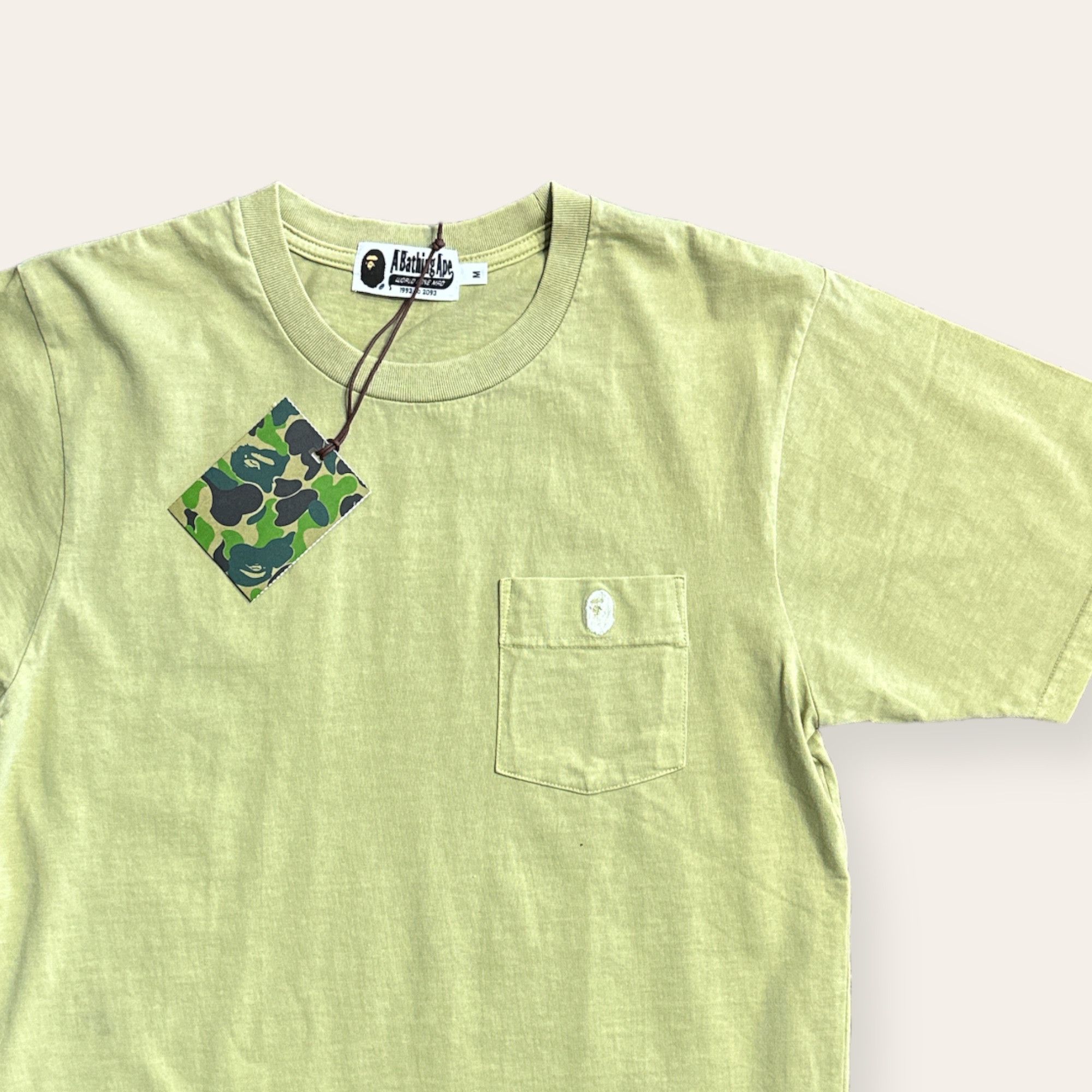 Bape One Point Pocket Tee Size US M / EU 48-50 / 2 - 2 Thumbnail