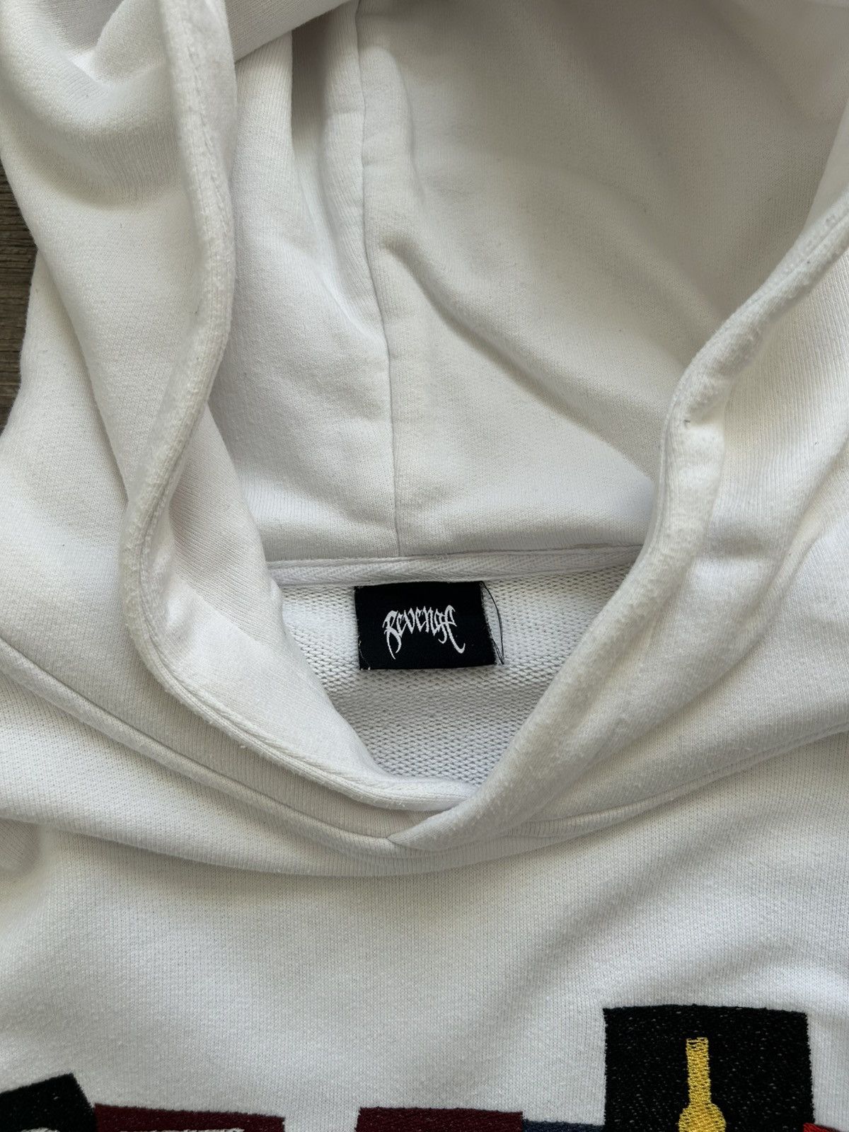 Revenge Revenge Ransom Note Hoodie White 1/100 Size US M / EU 48-50 / 2 - 6 Thumbnail