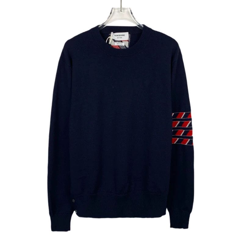 Thom Browne Thom Browne size2 Wool knitting sweater Size US M / EU 48-50 / 2 - 1 Thumbnail