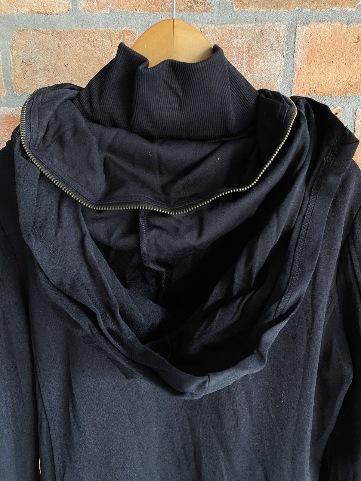 Other Crazy Devil Black Punk Zip Hoodie Jacket with Front Pockets. Size US S / EU 44-46 / 1 - 19 Thumbnail