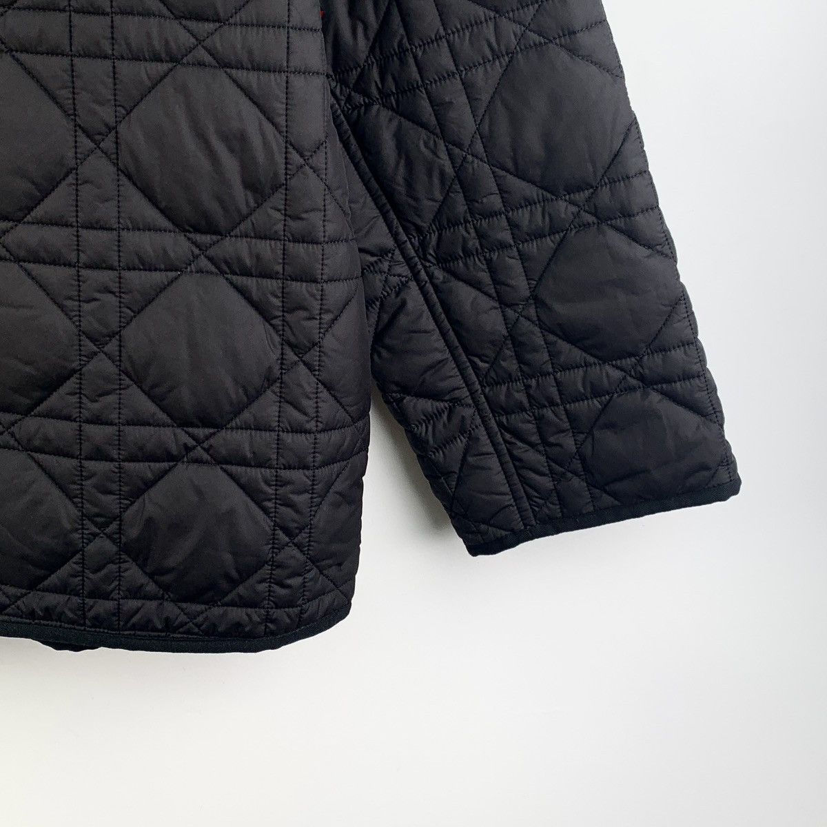Dior Dior Black Vine Check Single Breasted Cotton Coat Jacket Size S / US 4 / IT 40 - 4 Thumbnail