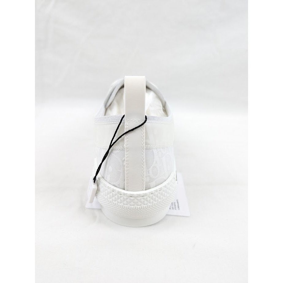 Dior o1rshd1 B23 Low-Top Sneakers Oblique Transparency in White Size US 12.5 / EU 45-46 - 10 Thumbnail