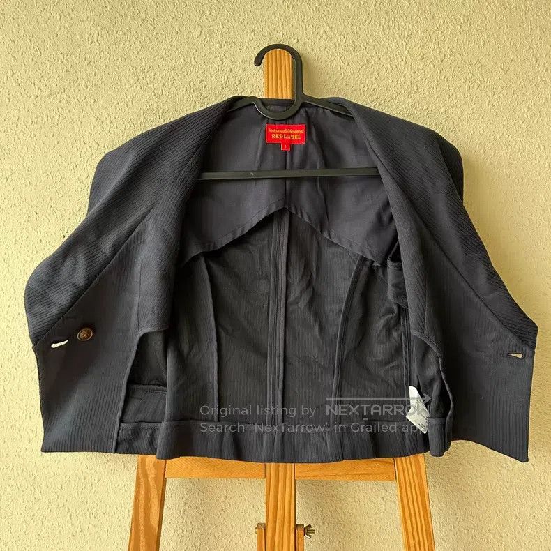 Vivienne Westwood Vivienne Westwood Petal Collar Short Sleeve Blazer Jacket Size S / US 4 / IT 40 - 5 Thumbnail