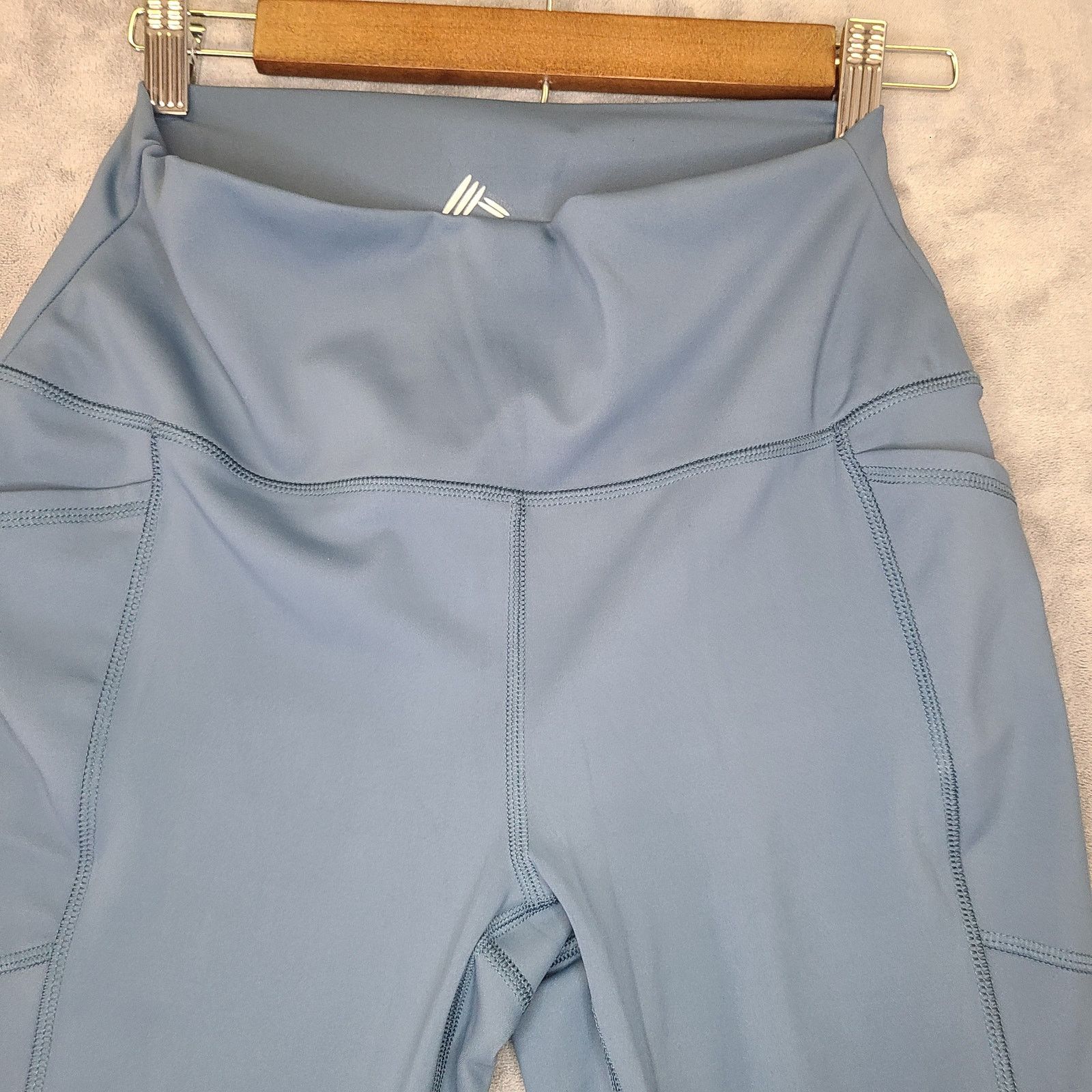 Reebok Women's M Blue Stretch Joggers Reebok 24" Waist Comfort Size 24" / US 00 / IT 34 - 6 Thumbnail