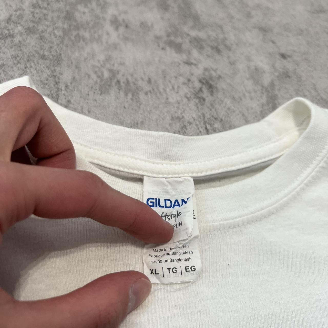 Gildan Gildan Bon Rock Indie Vintage Merch Affliction y2k 2000s Size US XL / EU 56 / 4 - 4 Thumbnail