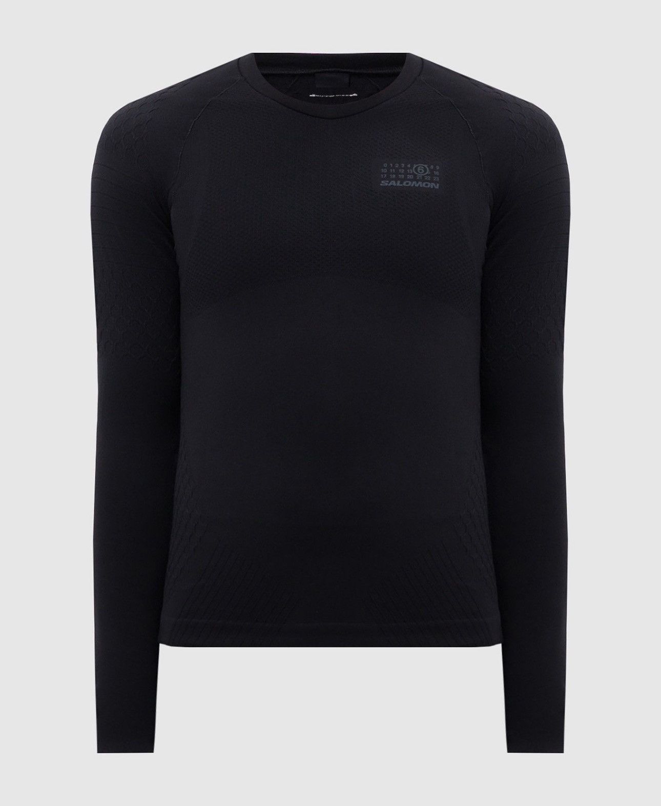MM6 Last Size MM6 Maison Margiela x Salomon Black Logo Top Size US S / EU 44-46 / 1 - 1 Thumbnail