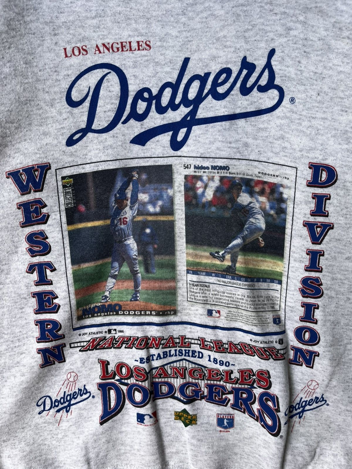 Lee Vintage L.A Dodgers Hideo Nomo Sweatshirt Size US M / EU 48-50 / 2 - 3 Thumbnail