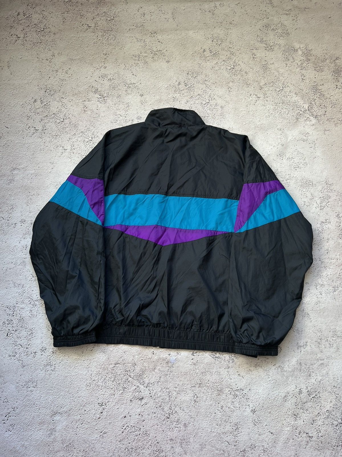 Nike × Vintage Nike Vintage Nylon Track Top Jacket Size US XL / EU 56 / 4 - 7 Thumbnail