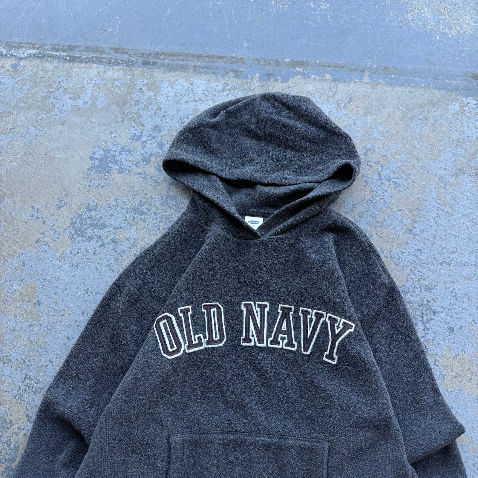 Old Navy Vintage Y2K Old Navy Fleece Spell Out Hoodie M Size US M / EU 48-50 / 2 - 2 Thumbnail