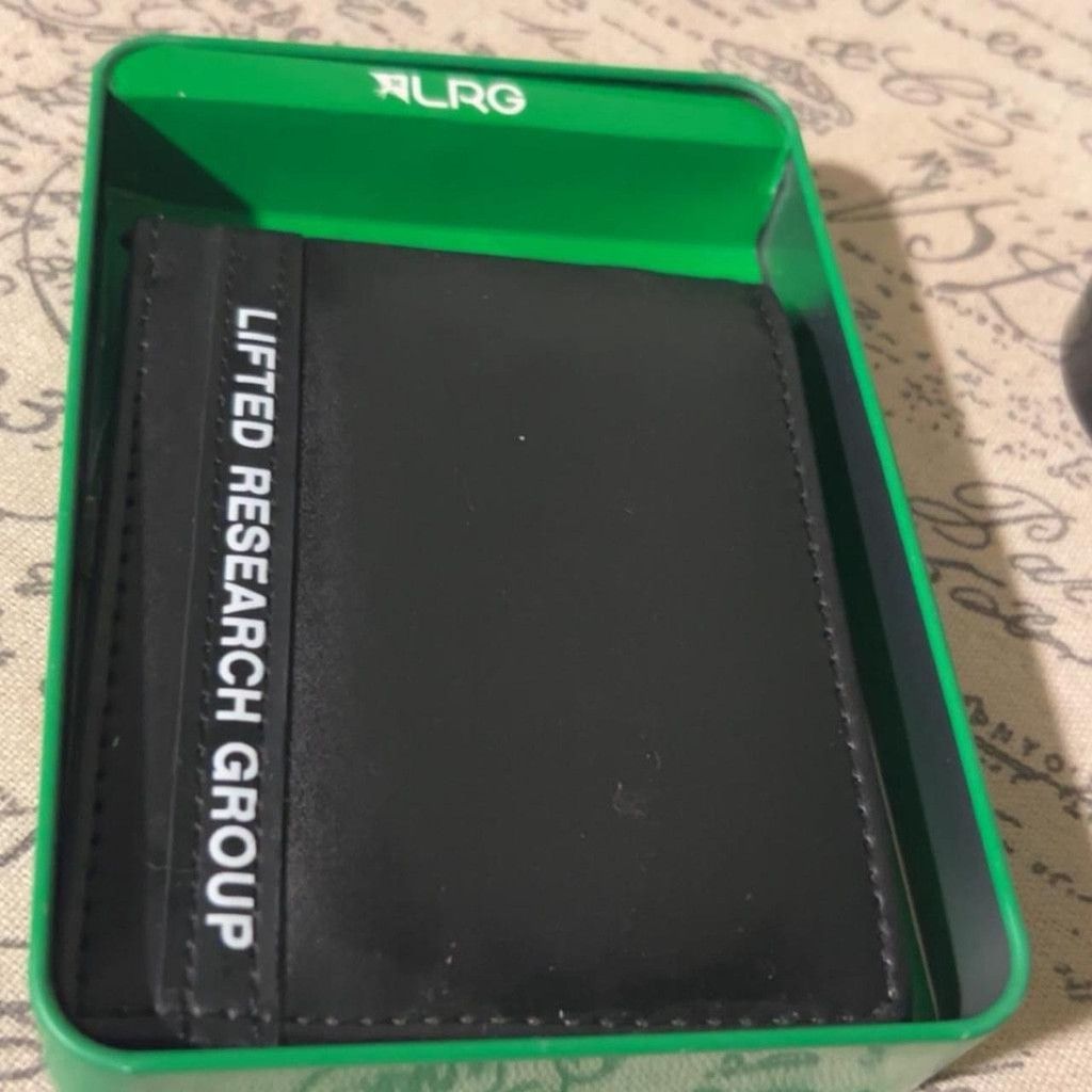LRG New LRG black leather wallet #leather #biker Size ONE SIZE - 1 Thumbnail