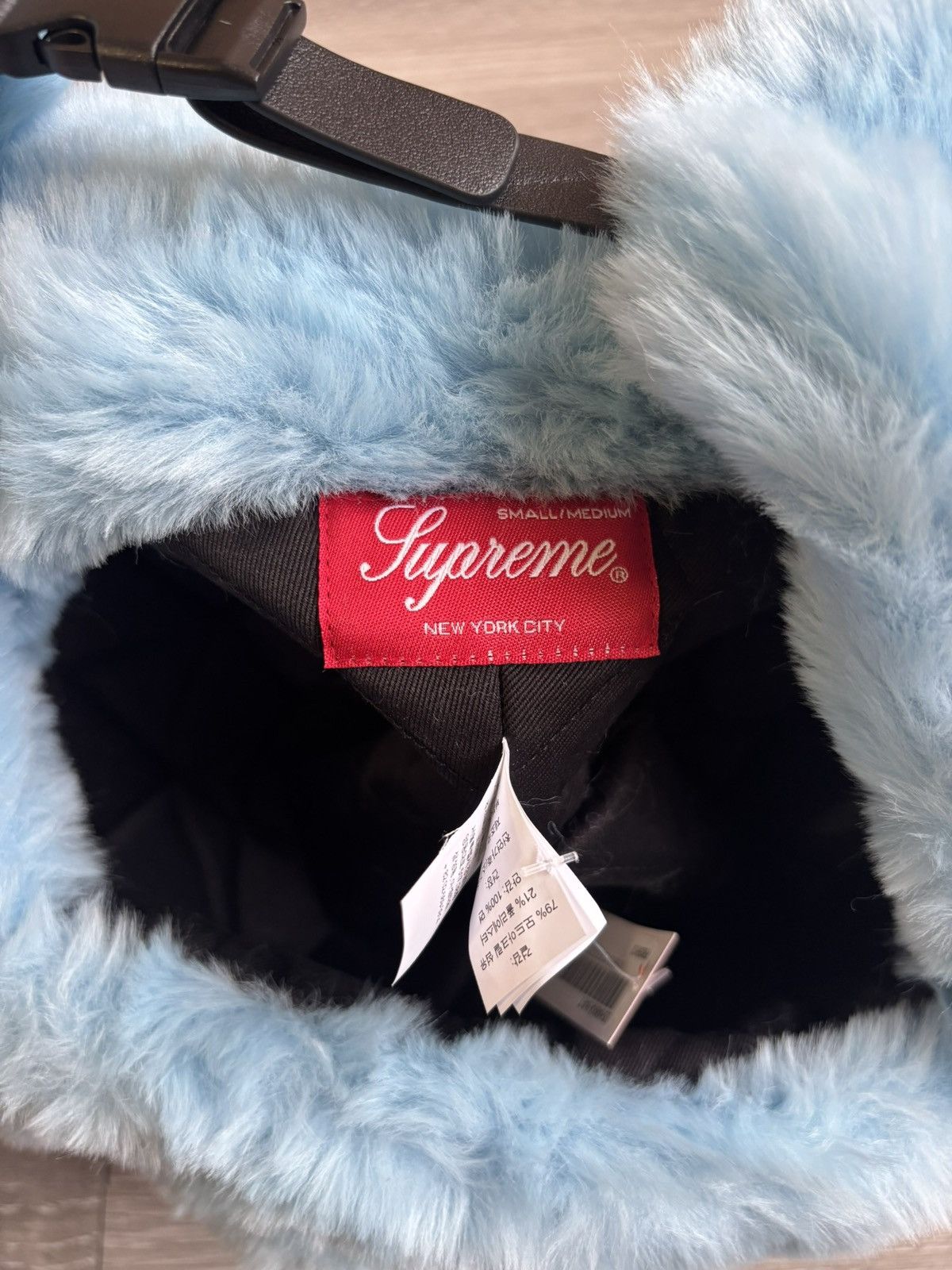 Supreme Supreme Blue Ushanka Hat FW25 Size ONE SIZE - 4 Thumbnail