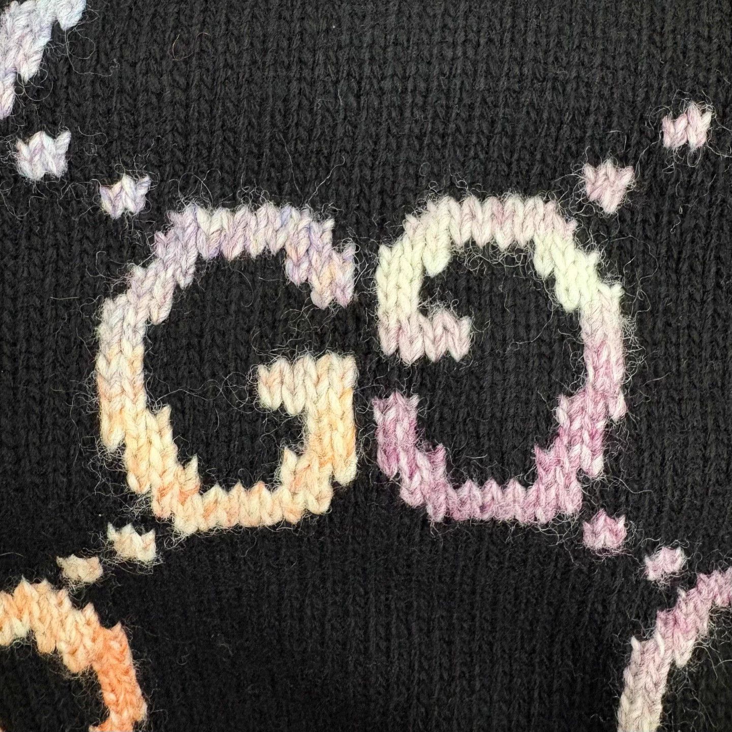 Gucci Gucci Rainbow Double G Wool Cardigan M NWT Size US M / EU 48-50 / 2 - 4 Thumbnail