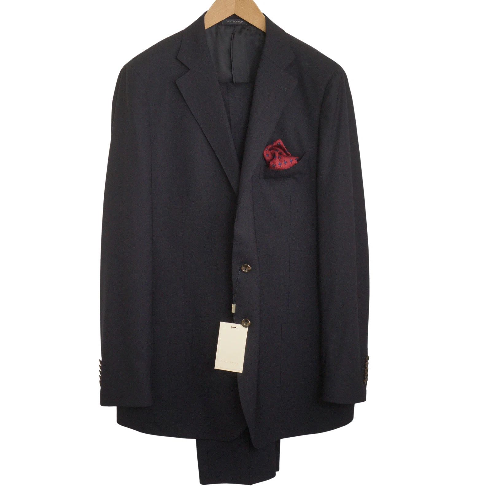 Suitsupply Men Suitsupply Suit La Spalla TRAVELLER Vitale Barberis US54 Size 54R - 1 Thumbnail