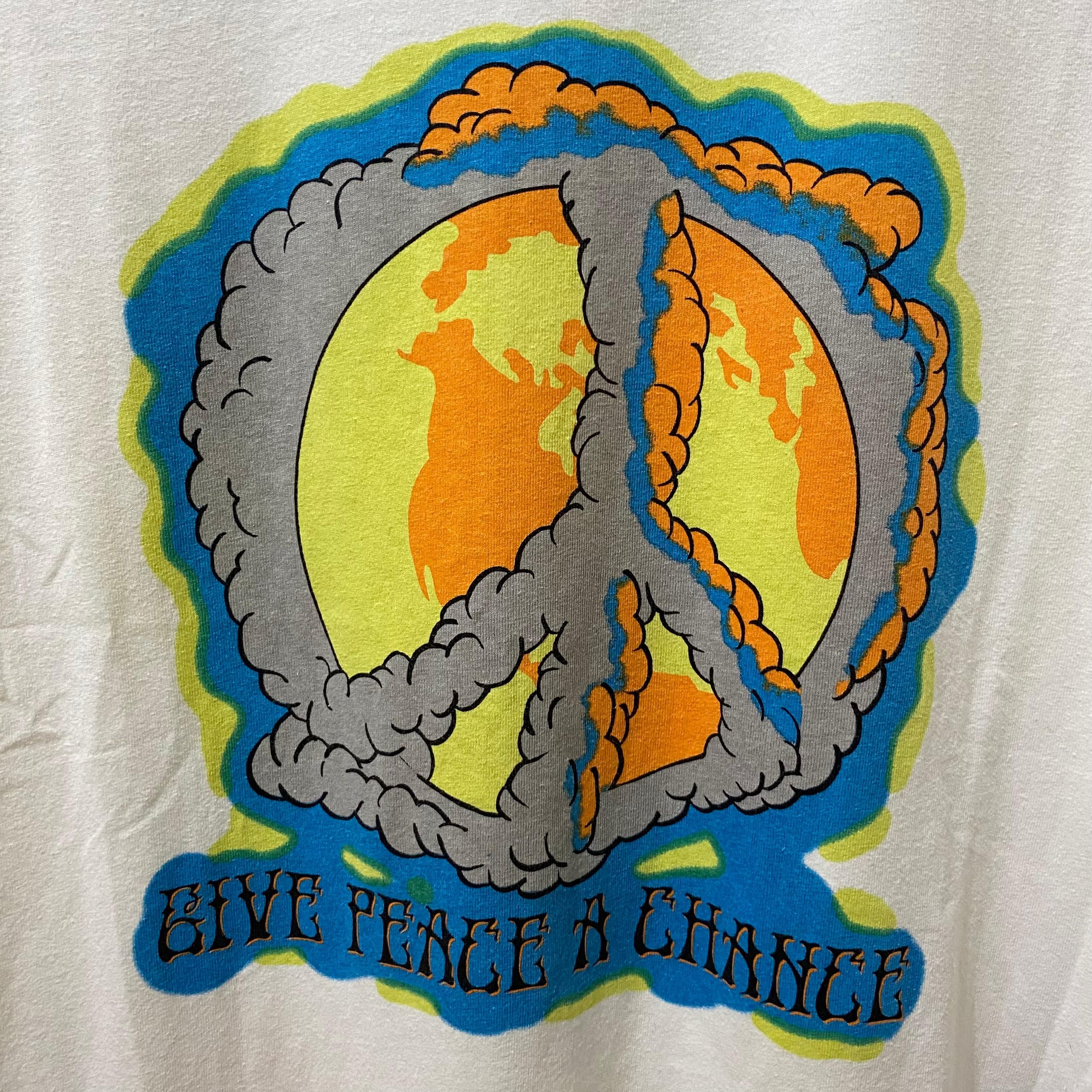 Off-White OFF WHITE "Give peace a chance tee" Size US M / EU 48-50 / 2 - 3 Thumbnail