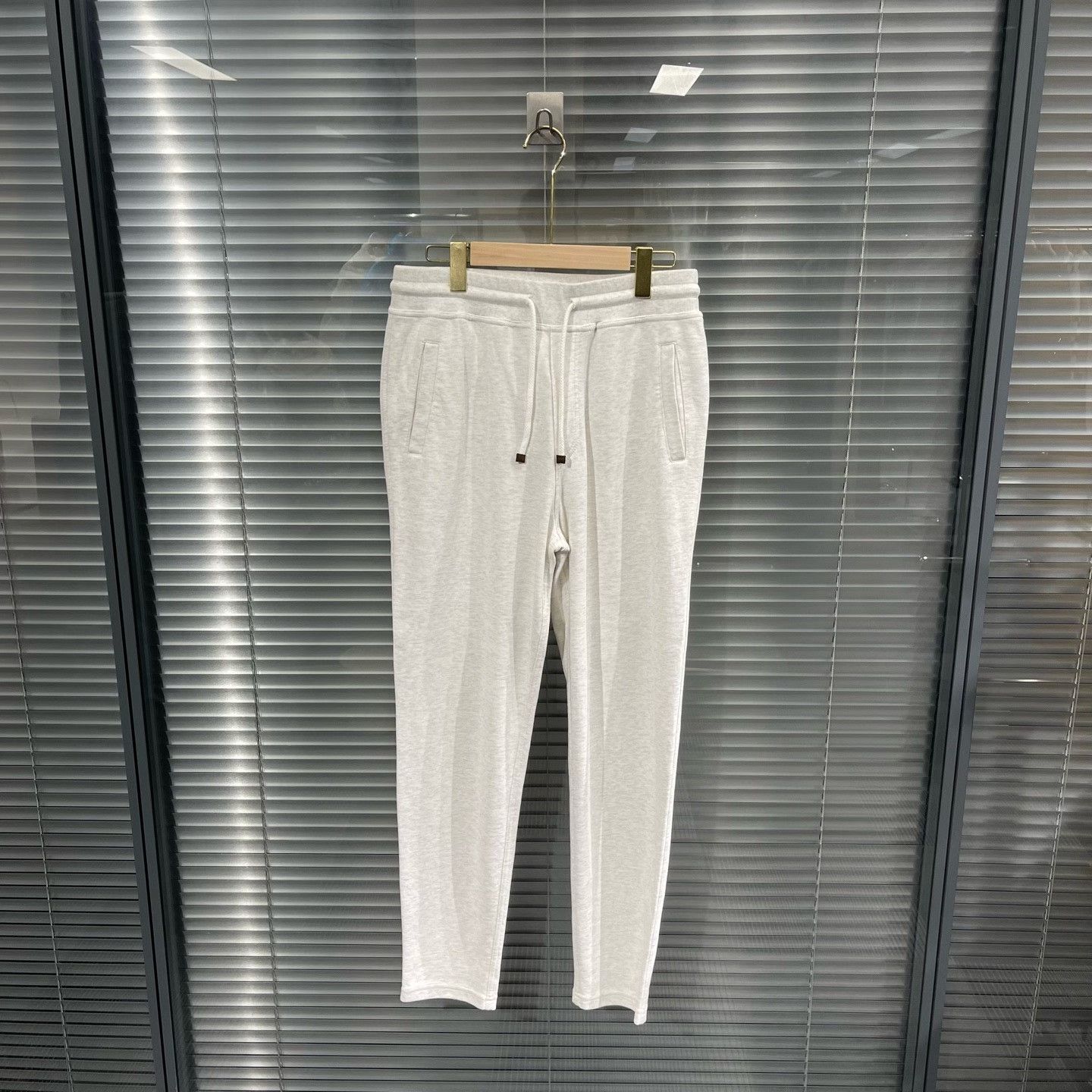 Brunello Cucinelli Brunello Cucinelli Cotton Jersey Sweatpants S Size US 30 / EU 46 - 1 Thumbnail