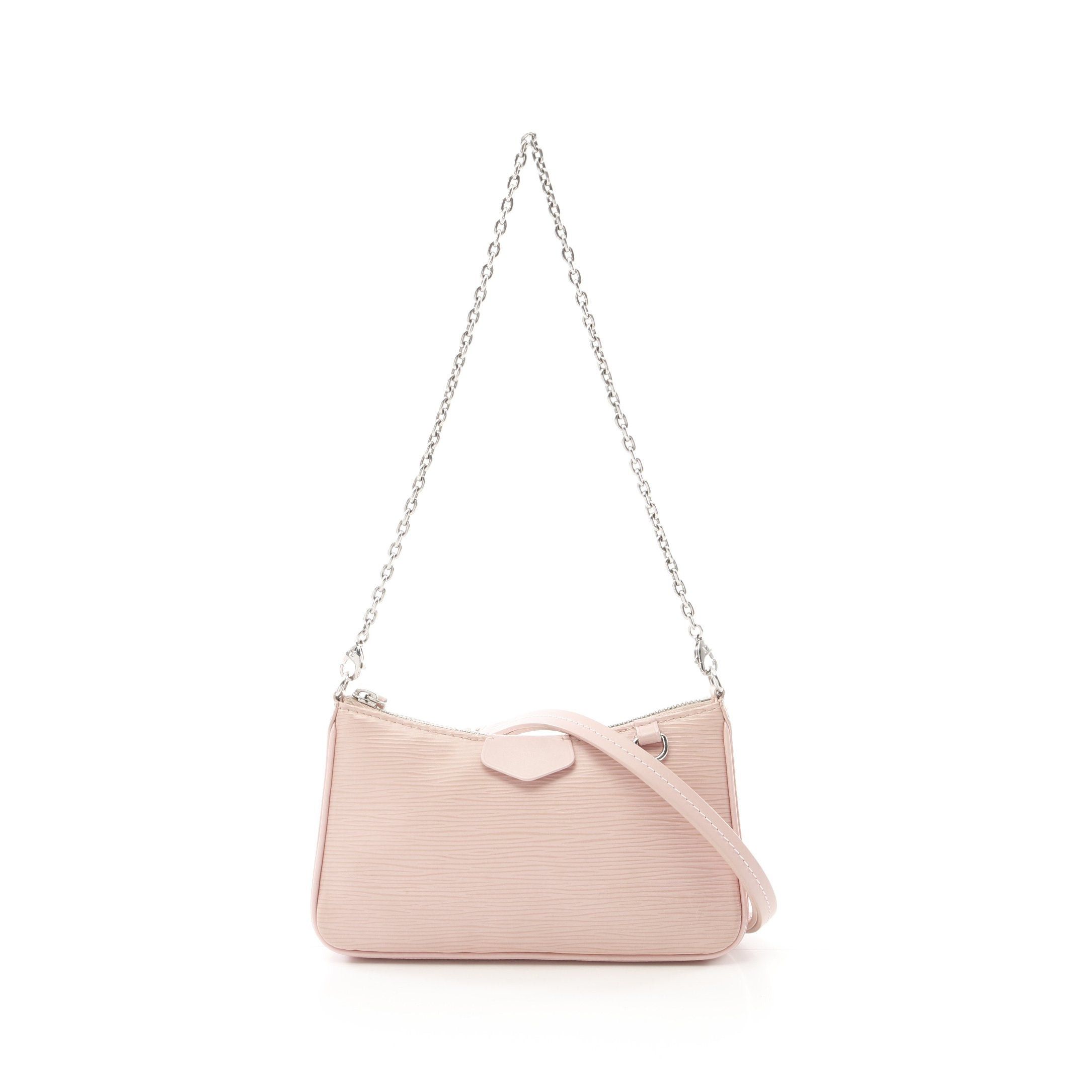 Louis Vuitton Louis Vuitton Easy Pouch Epi Rose Ballerine Chain Shoulder Bag Leather Light Pink Size ONE SIZE - 1 Thumbnail