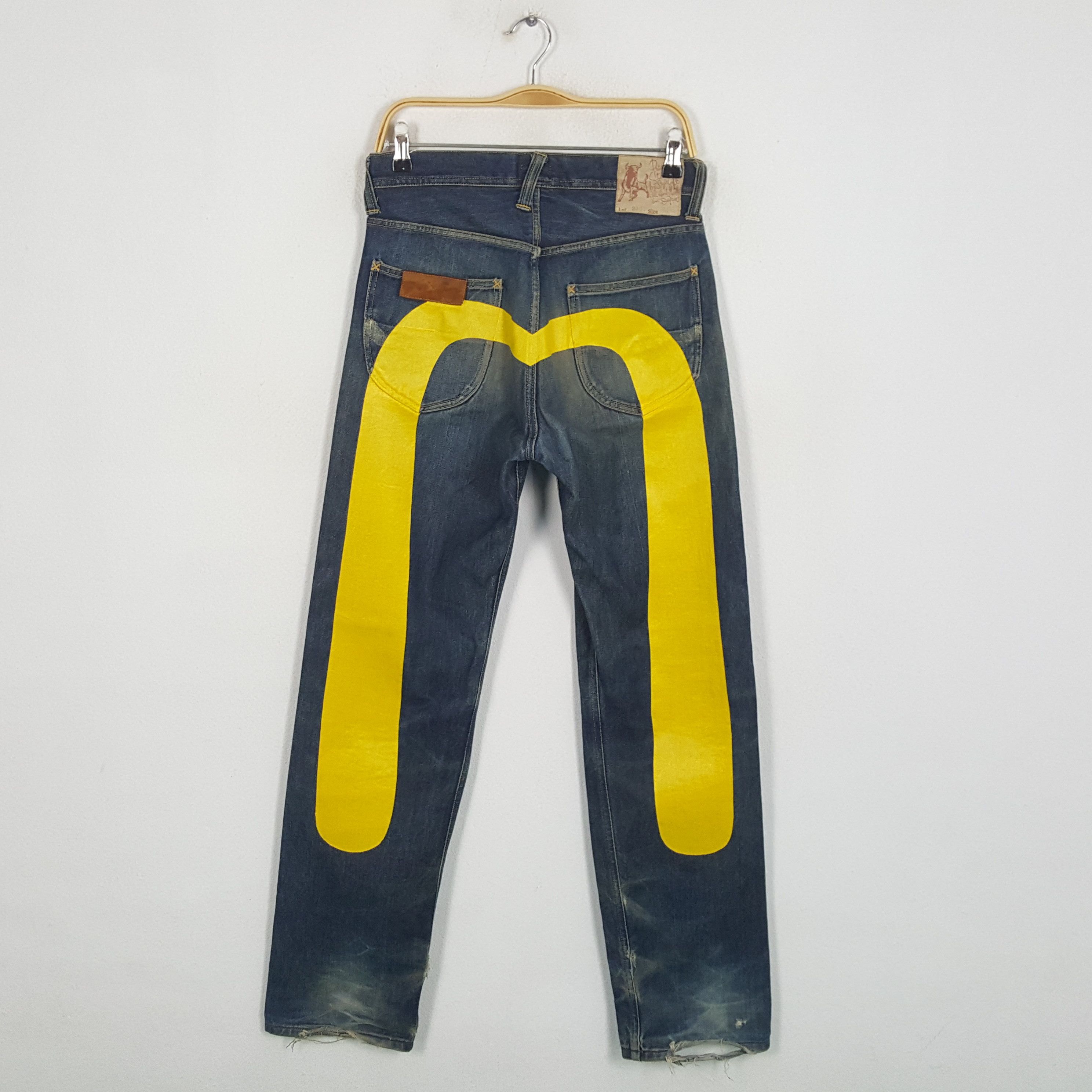 Evisu × Japanese Brand × Vintage Vintage EVIS Japanese Brand Daicock Custom Style Jeans Size US 29 - 1 Thumbnail
