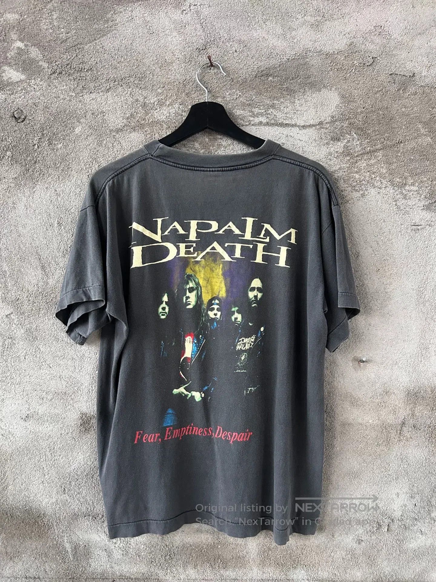 Vintage Vintage 90s Napalm Death T. Size US M / EU 48-50 / 2 - 3 Thumbnail