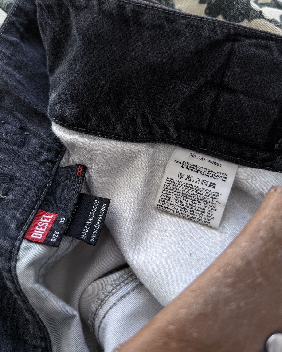 Diesel DIESEL FLARE CAMO PANTS🇮🇹 Size US 33 - 14 Thumbnail