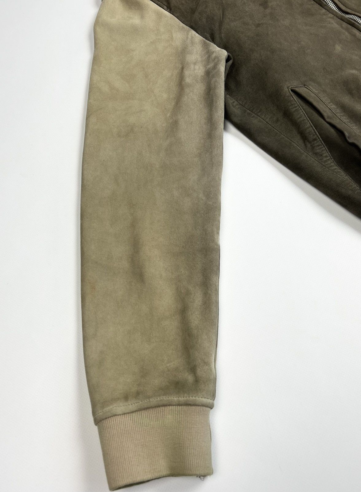 Allsaints Vintage AllSaints Leather Bomber Jacket Double Colour y2k Size US M / EU 48-50 / 2 - 14 Thumbnail