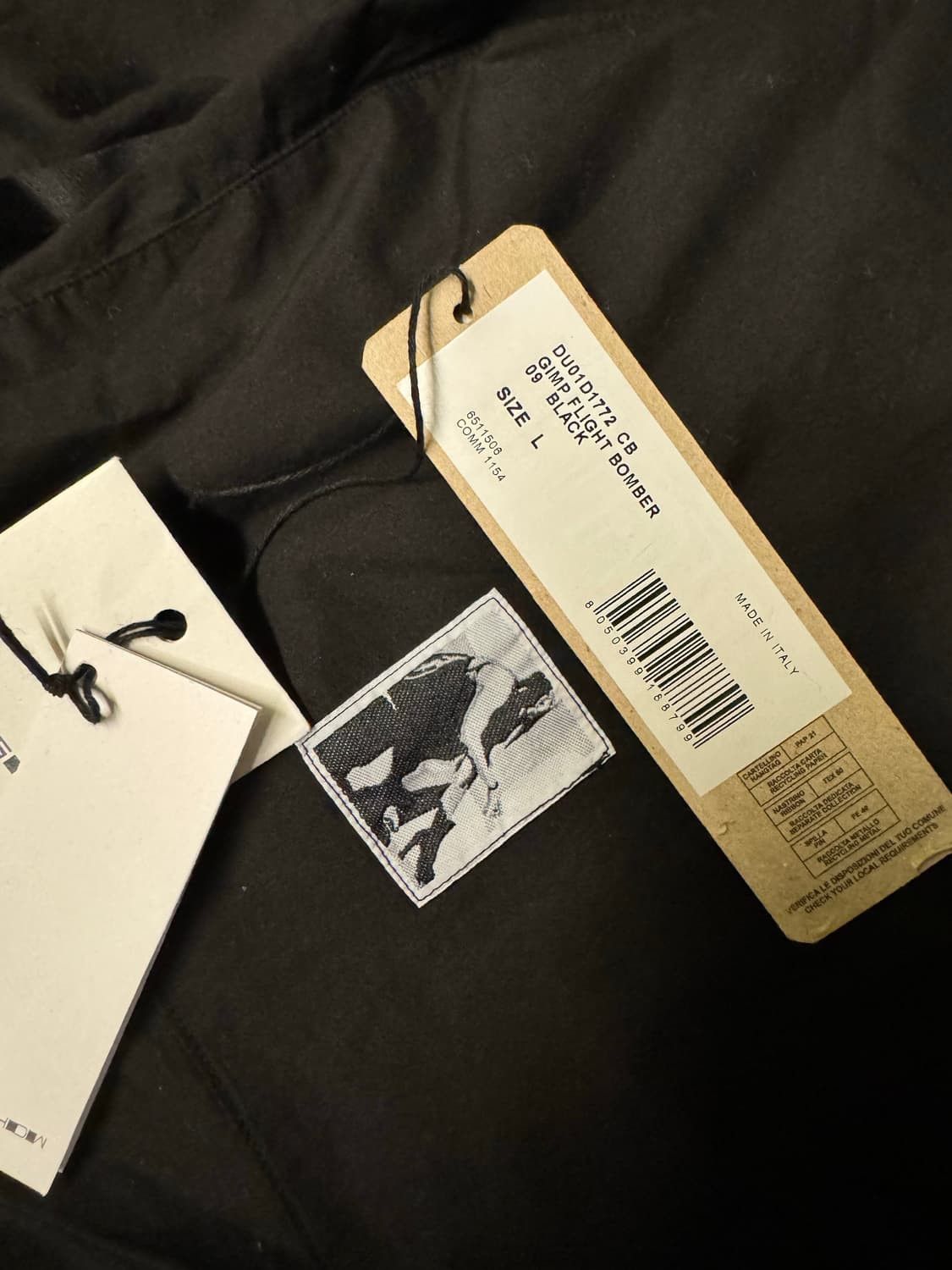 Rick Owens Rick Owens gimp flight bomber jacket Size US L / EU 52-54 / 3 - 6 Thumbnail