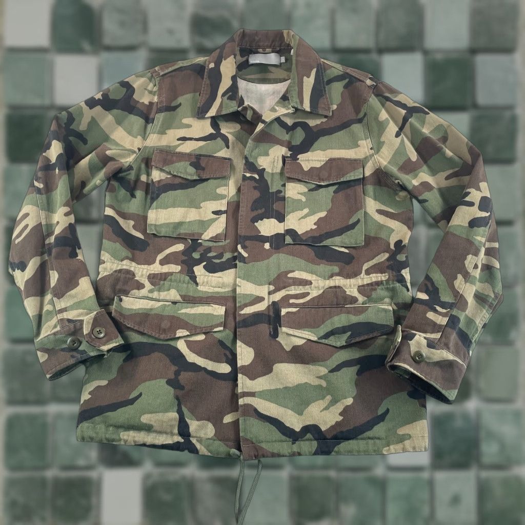 Vince Vince Field Utility Jacket Men L Camouflage Full Zip Snap Japanese Fabric Designer Vintage: No Size US L / EU 52-54 / 3 - 1 Thumbnail